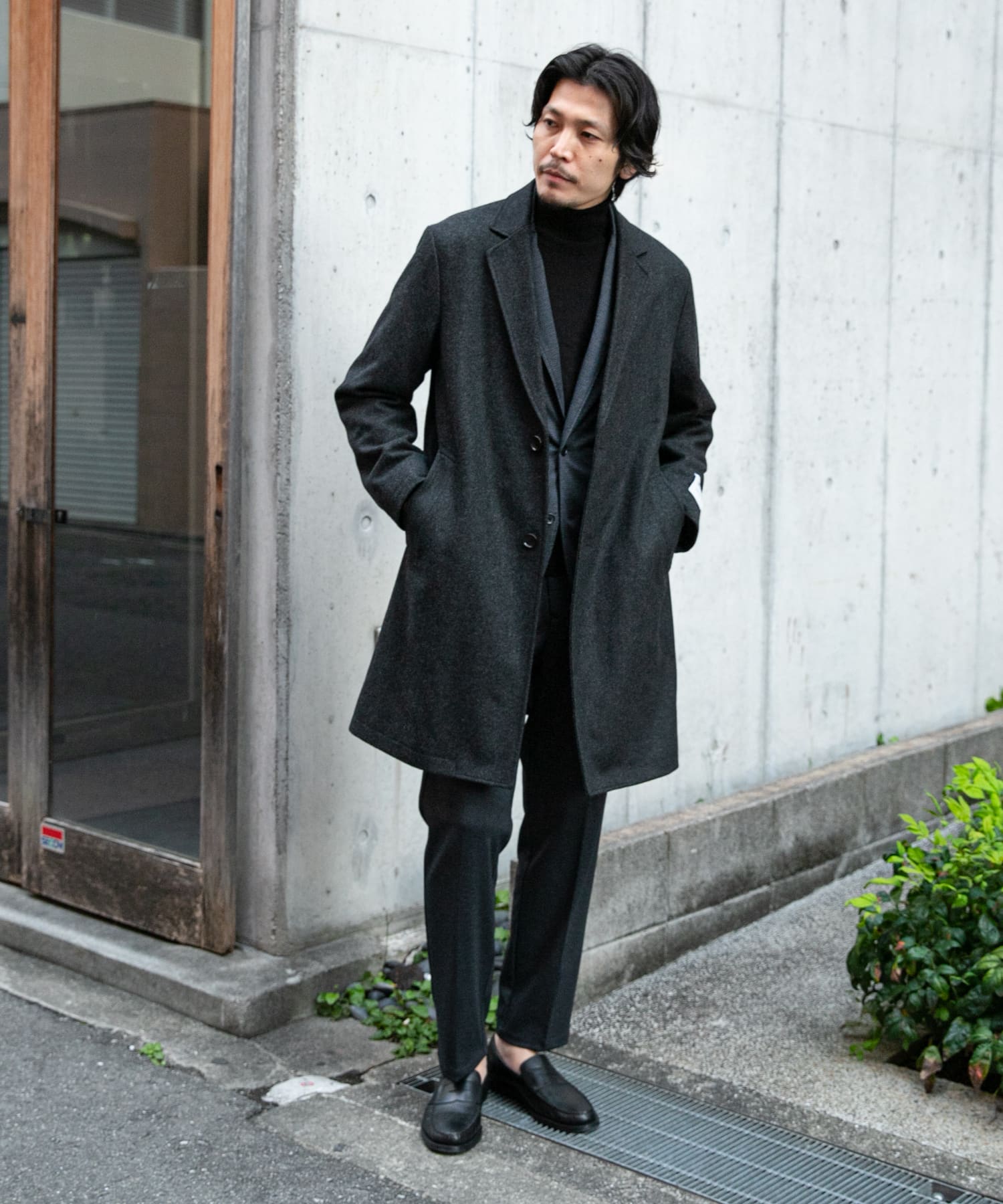 いたままで チェスターコート/Boxy coat Sfsok-m62630302897 ビアらしい