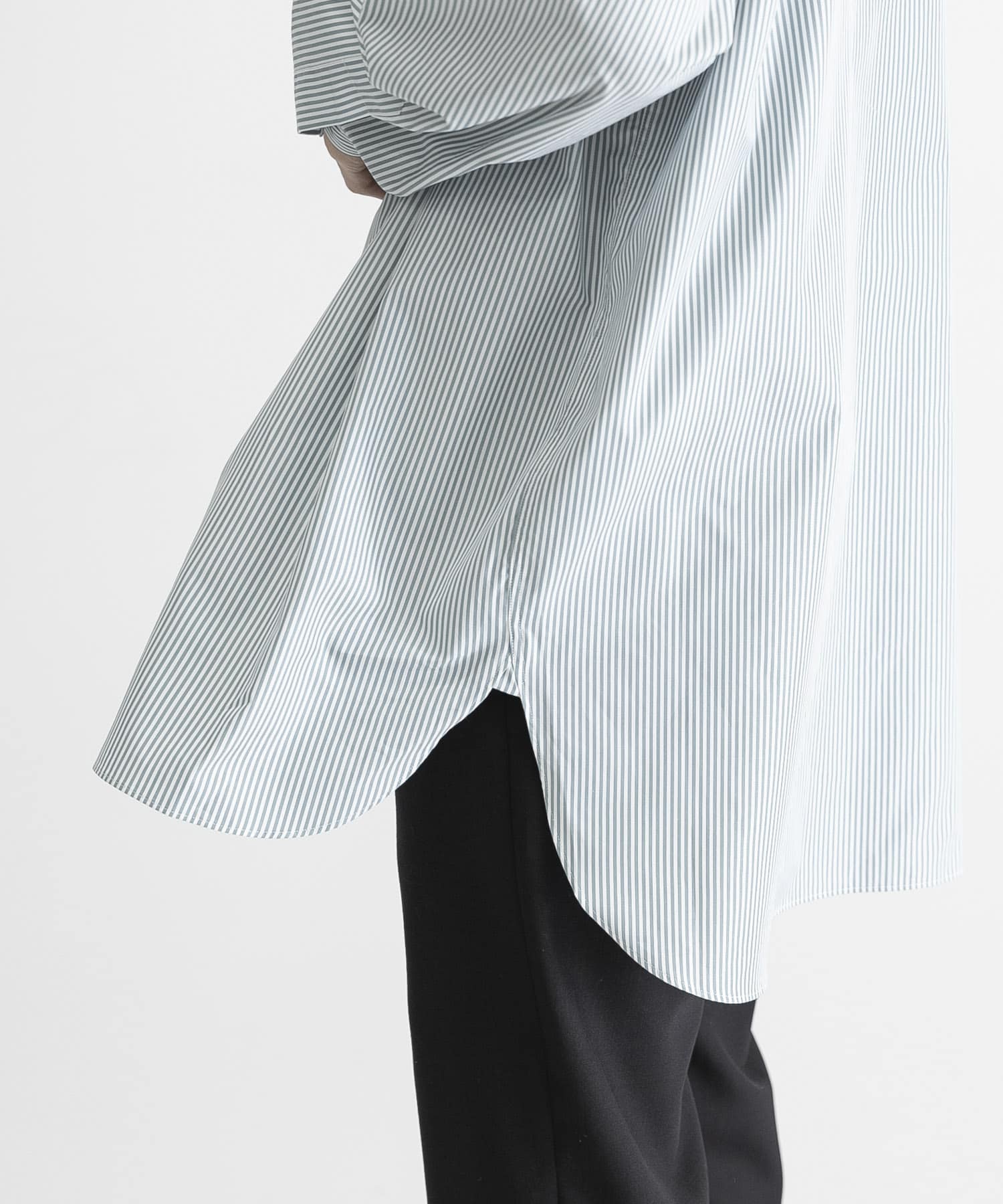 A PRESSE Pullover Granpa Shirts[SAP0208BH-BSM24]｜URBAN