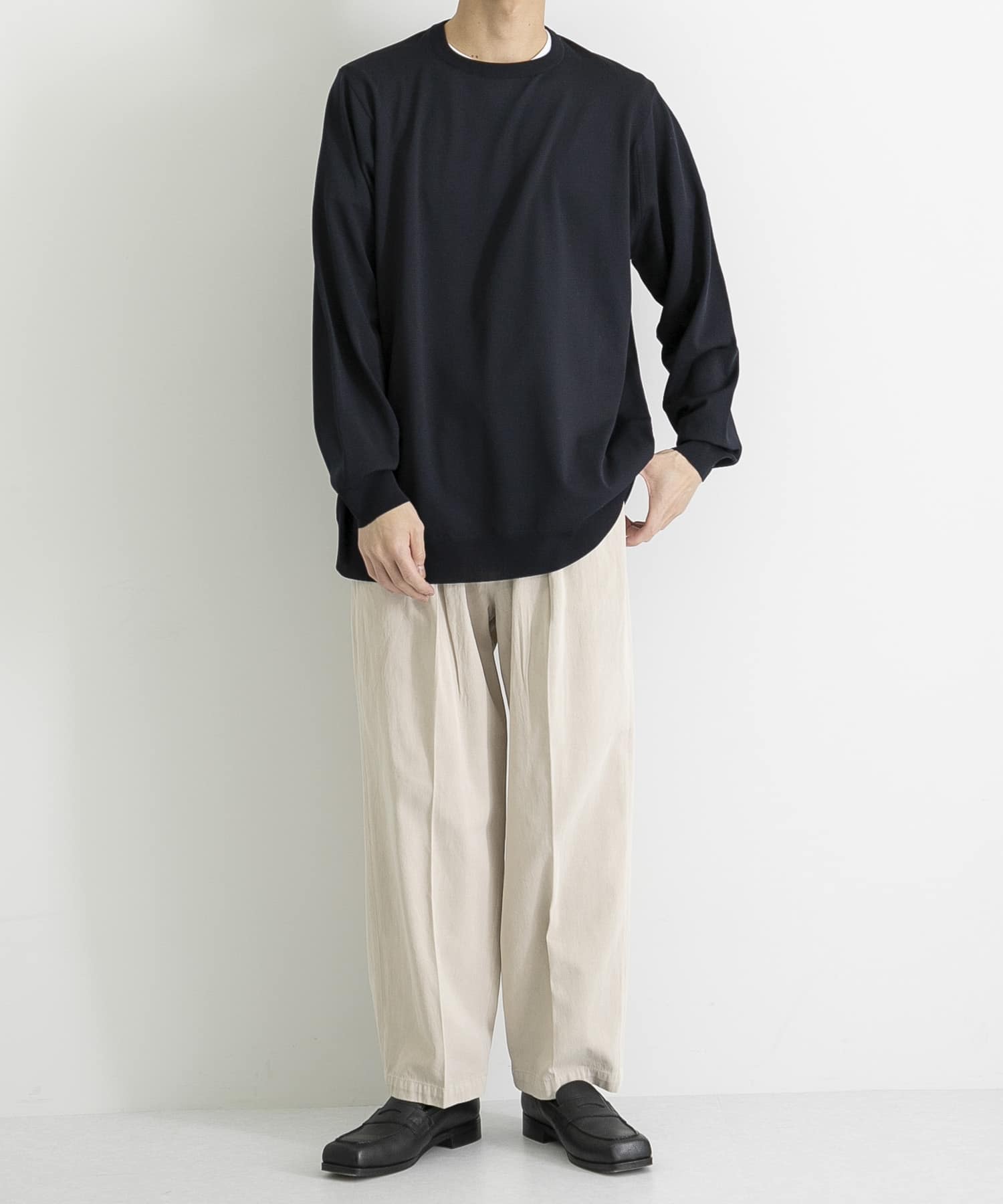 TEATORA CARTRIDGE KNIT CREW 18G[TTK00118G-BSM24]｜URBAN RESEARCH 