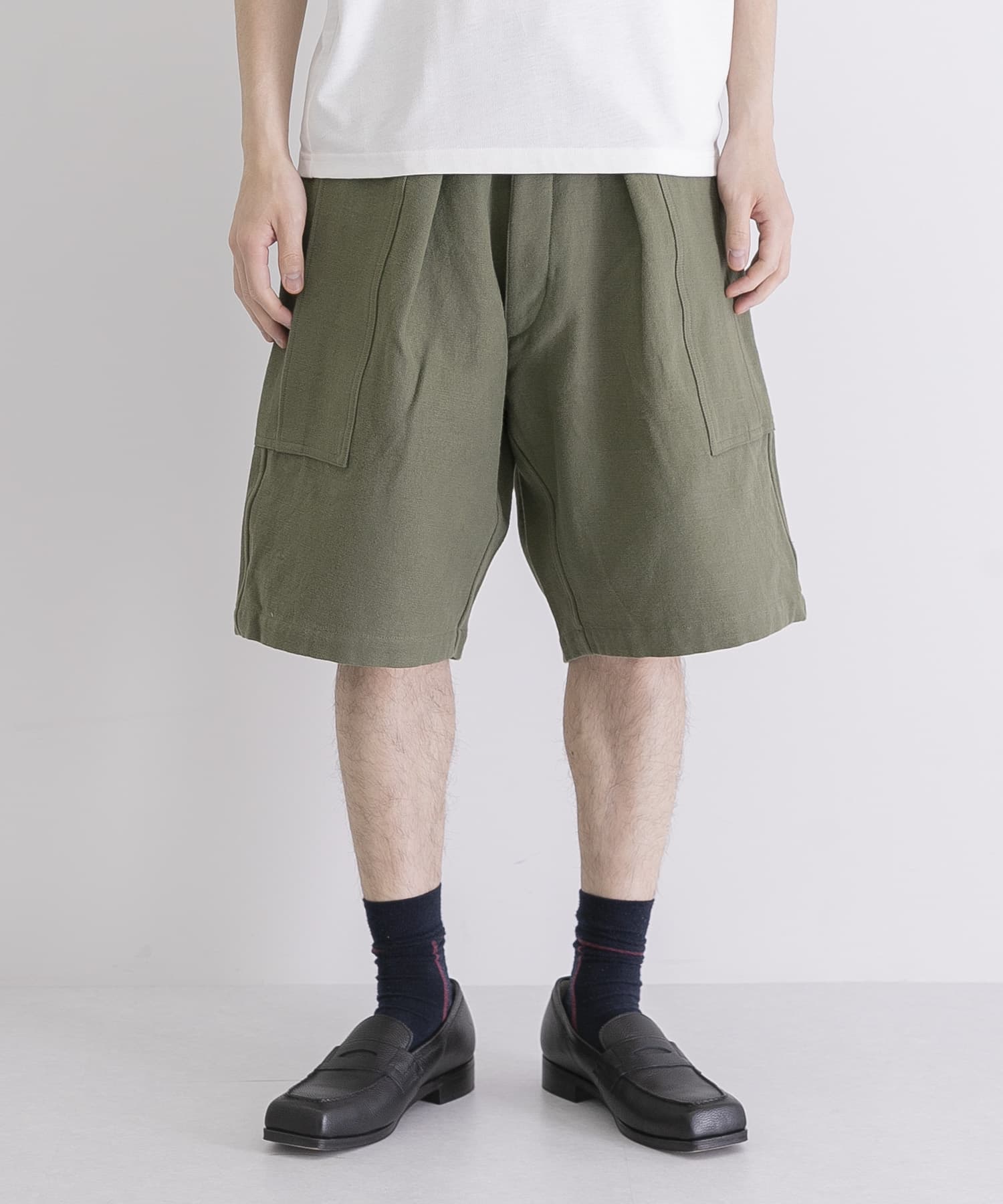 22ss HERILL Denim Cargoshorts2デニムカーゴショーツ