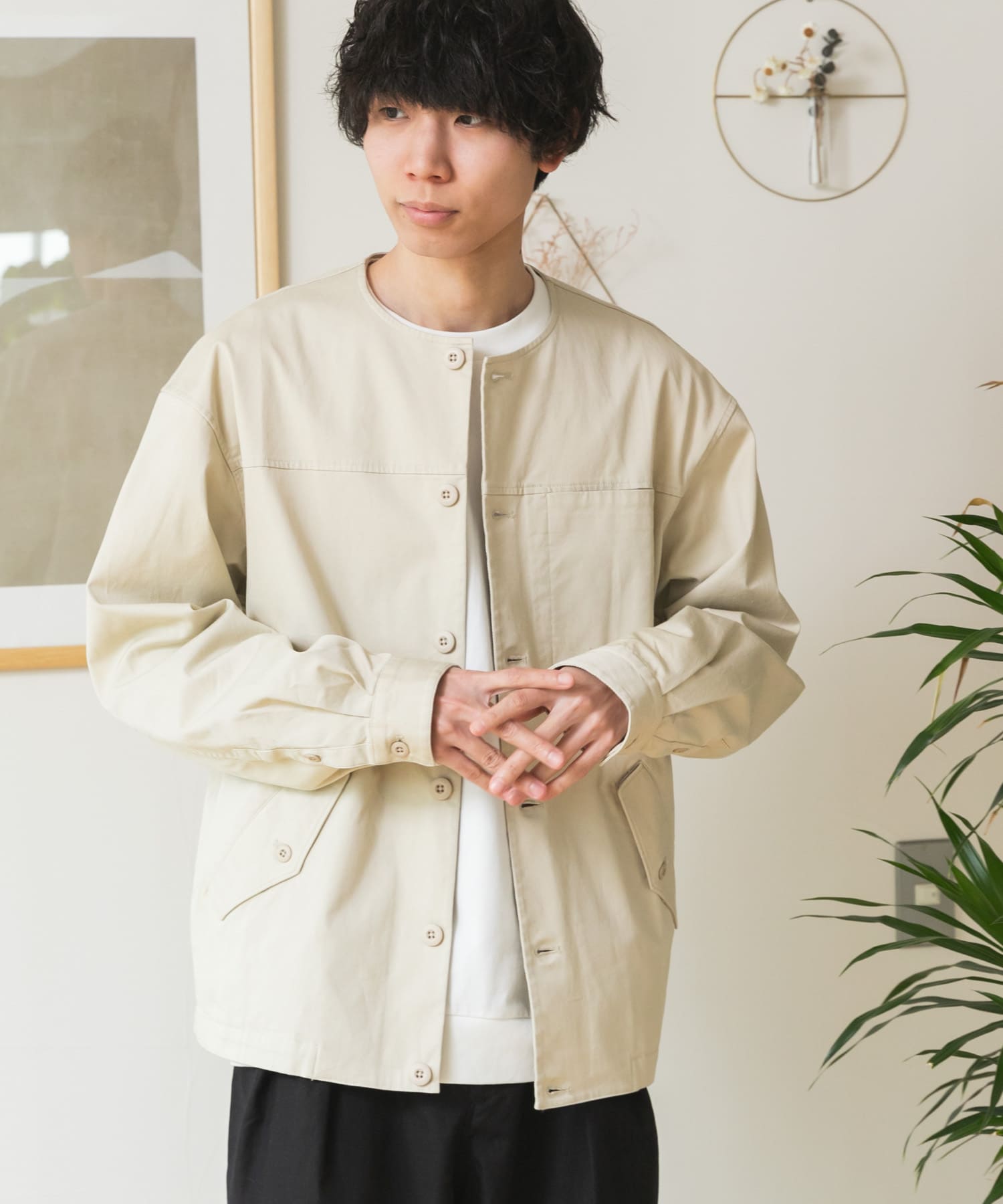 FORKSPOON ノーカラーブルゾン[DF24-17V067]｜URBAN RESEARCH公式ファッション通販