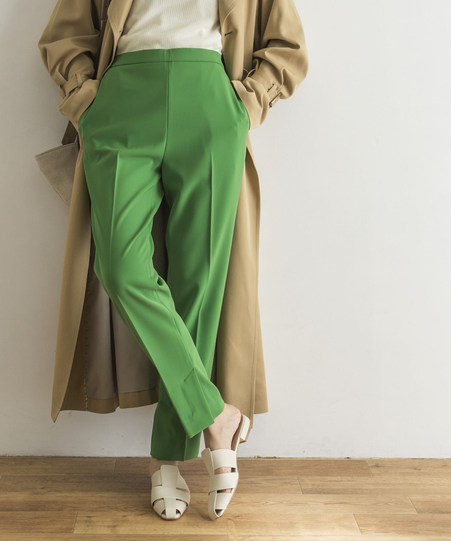 Gina 2022Spring掲載』ダブルクロステーパードパンツ[UR24-24F001]｜URBAN RESEARCH公式ファッション通販