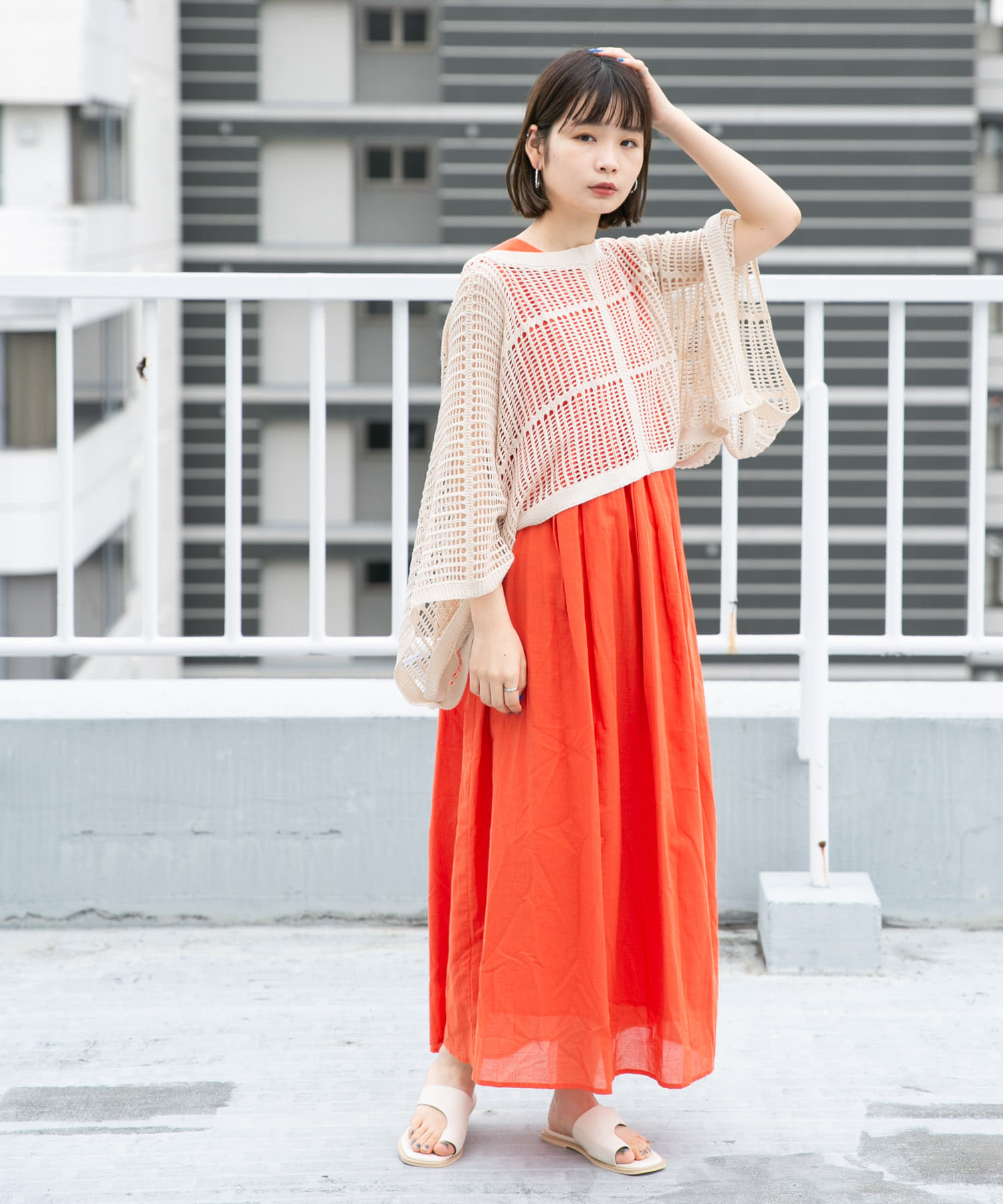 AMBIDEX Store 〇おさかな ジャカード プルオーバー(F サックス): l'atelier du savon