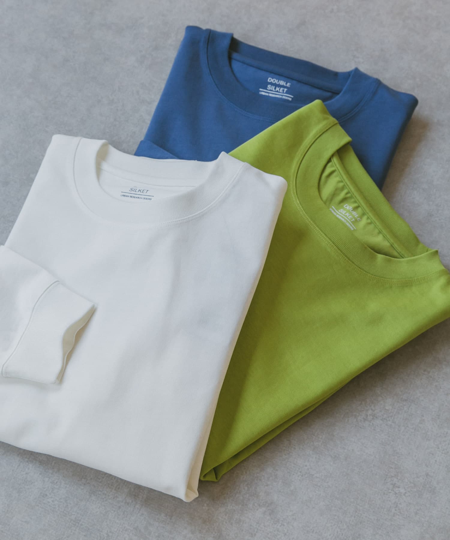 ダブルシルケットロングスリーブTシャツ[DR24-11A409]｜URBAN RESEARCH