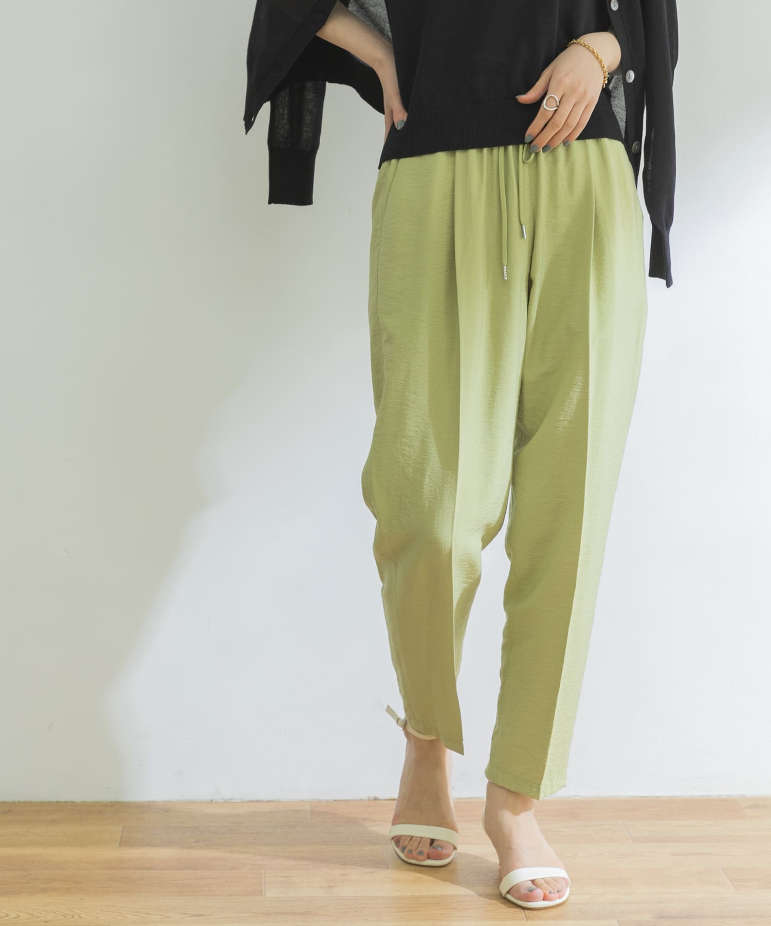 ポプリンドロストテーパードパンツ[UR25-24F008]｜URBAN RESEARCH公式ファッション通販