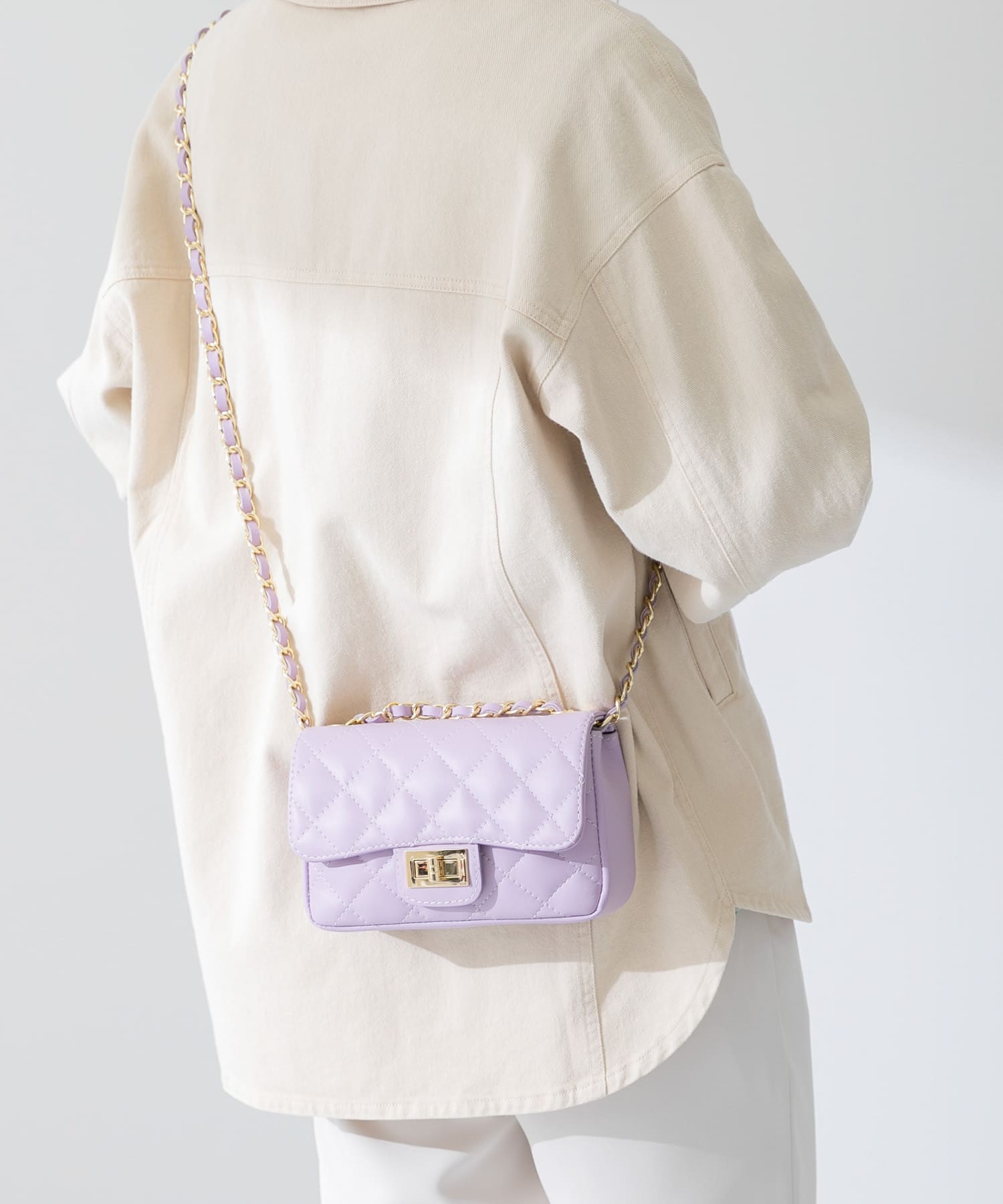 AULENTTI キルティングミニショルダーバッグ[FB-CECILE-SL24]｜URBAN
