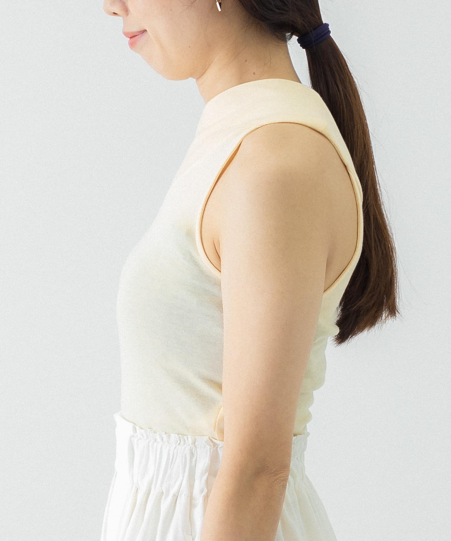 IIROT soft cotton one shoulder[018022CT46-UL25]｜URBAN RESEARCH
