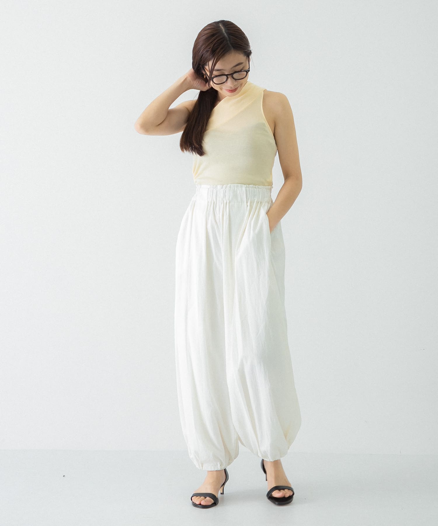 IIROT soft cotton one shoulder[018022CT46-UL25]｜URBAN RESEARCH