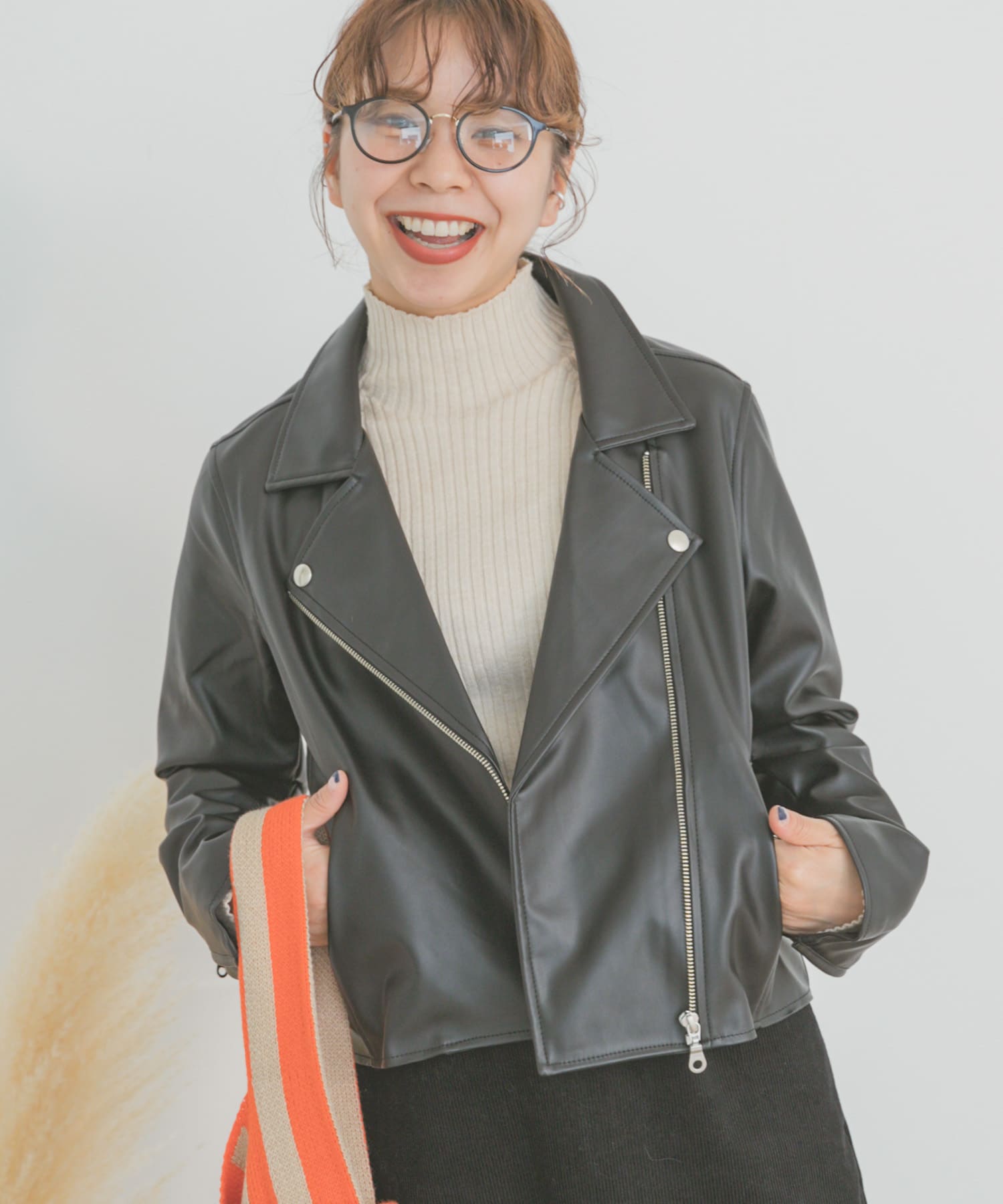URBAN RESEARCH ITEMS アーバンリサーチ アイテムズ フェイクレザー