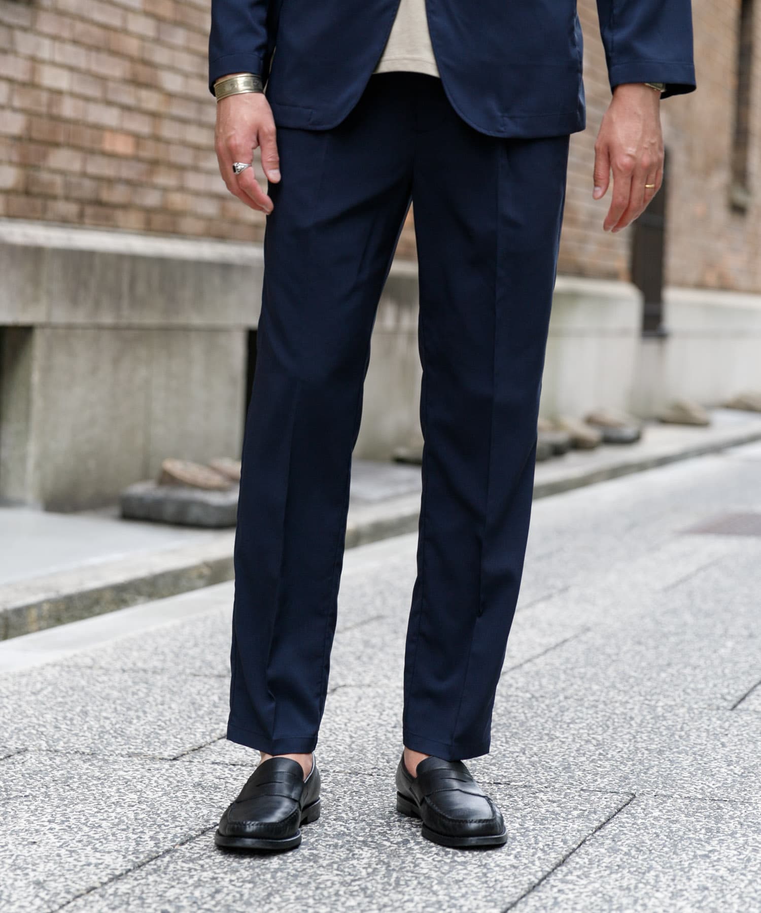 ウォッシャブルストレッチクールセットアップ[RA25-18M100]｜URBAN 