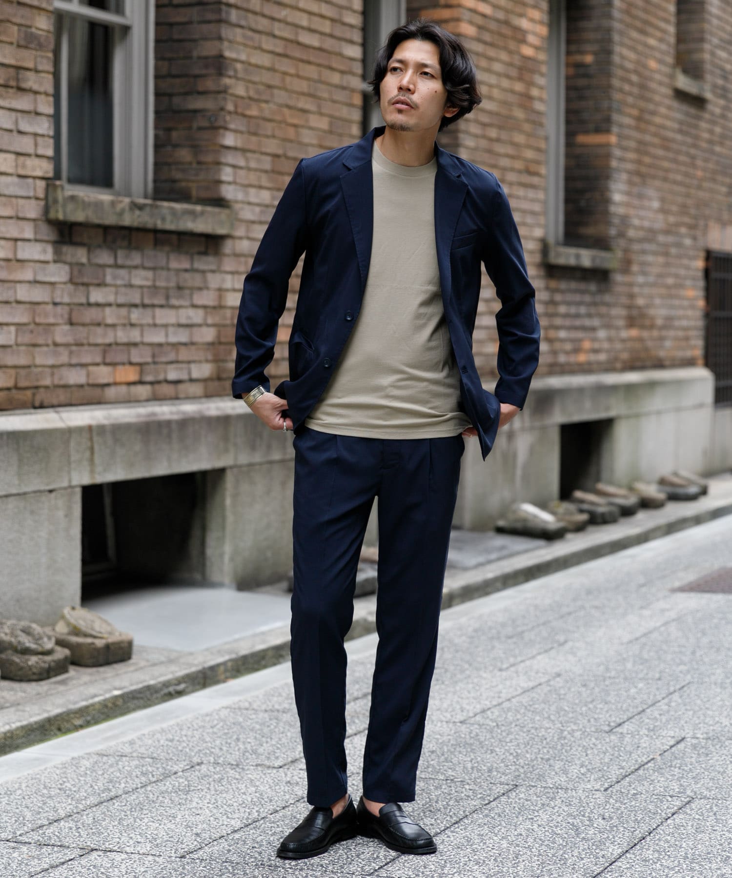 ブルー×レッド セットアップ ３８ネイビー - 通販 - www.bonkulovic.com