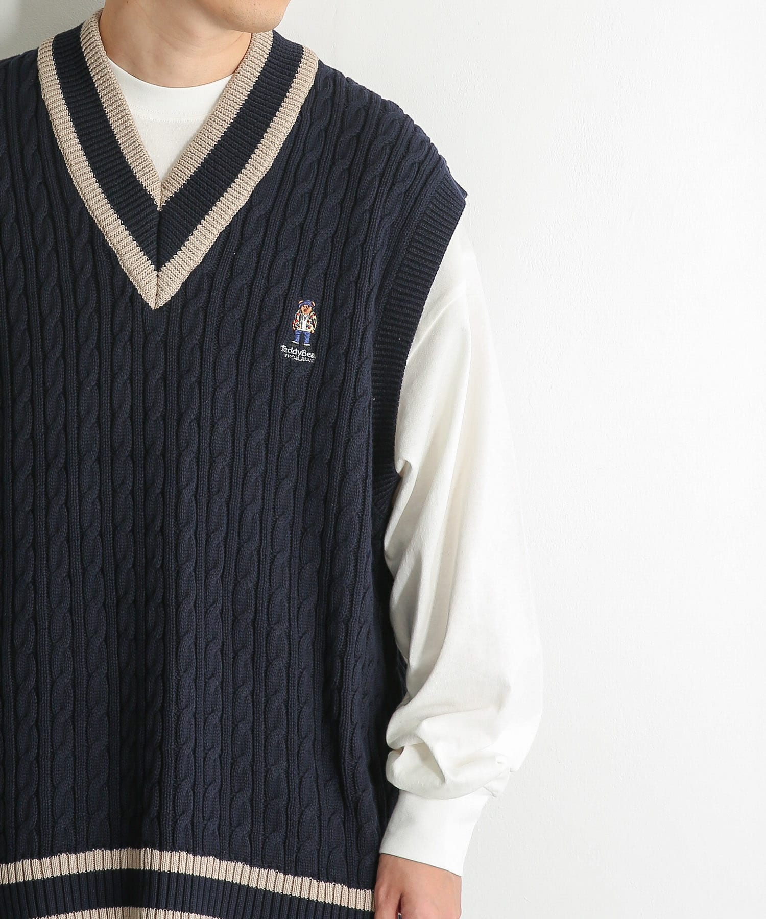 別注』『ユニセックス』TeddyBear×SOP テディベアチルデンニットベスト[AA26-12B008]｜URBAN RESEARCH 公式ファッション通販