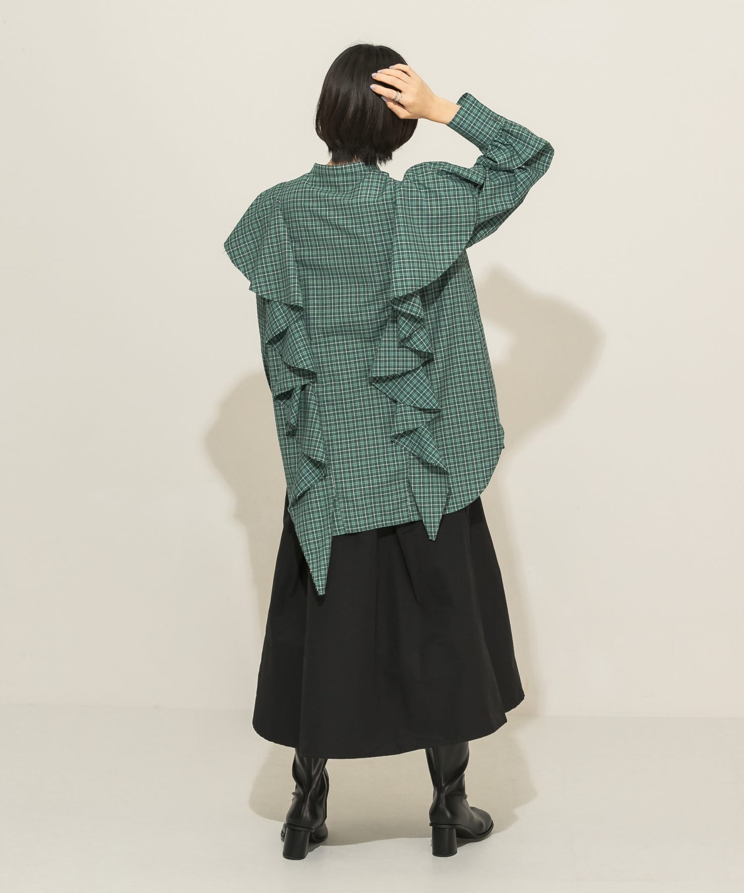 チェックフリルブラウス[KB26-23L050]｜URBAN RESEARCH公式ファッション通販