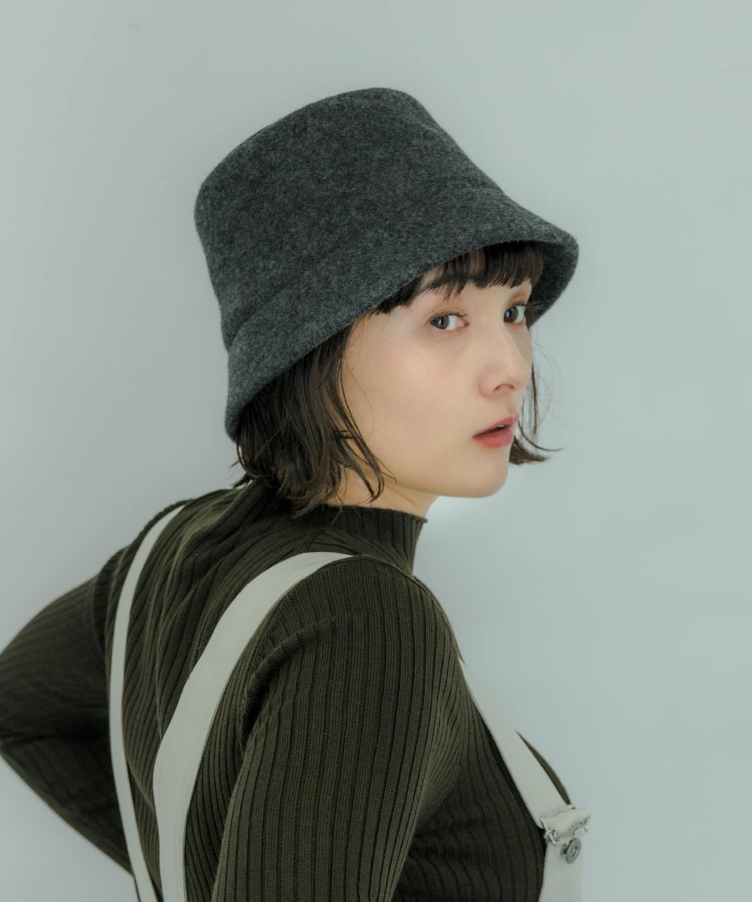 贈り物 リバーシブル バケットハット ウール素材 quadbdesigns.com
