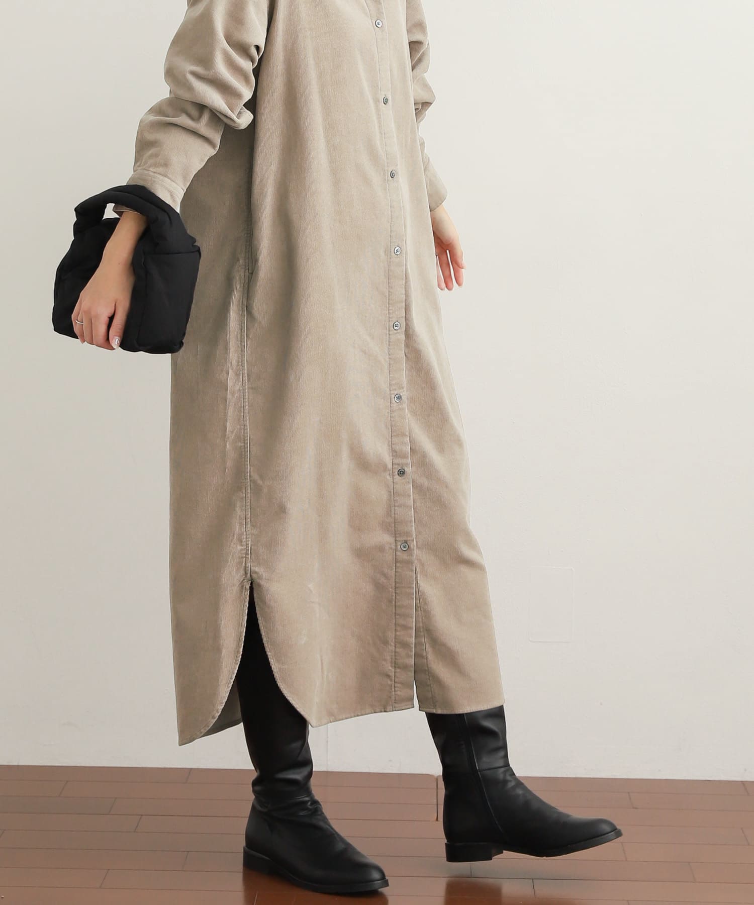 新品】URBAN RESEARCH DOORS コーデュロイシャツワンピース - www ...