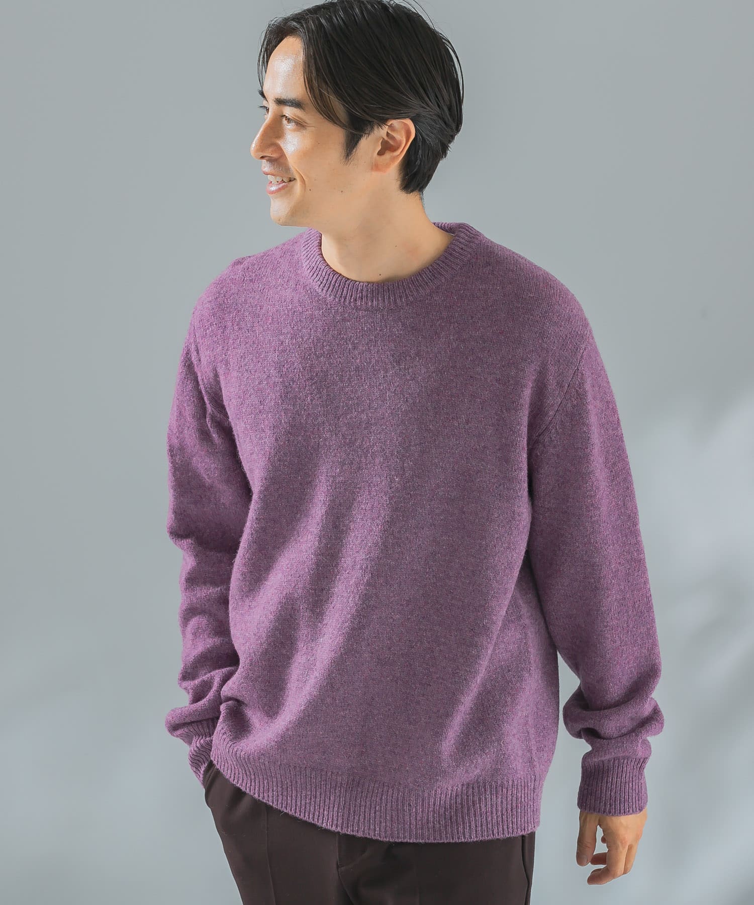 XLサイズあり』シェットランドクルーネックニット[RA27-12M100]｜URBAN