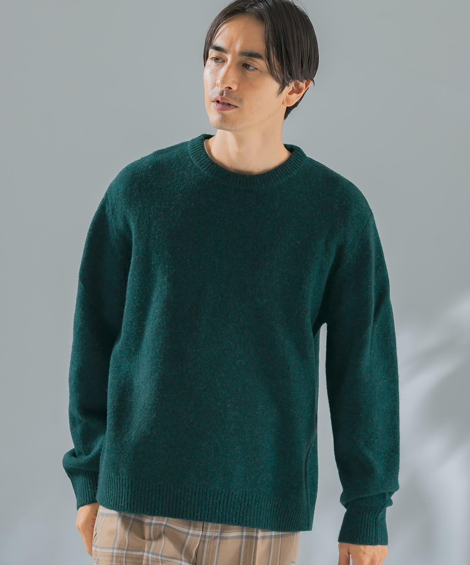 XLサイズあり』シェットランドクルーネックニット[RA27-12M100]｜URBAN