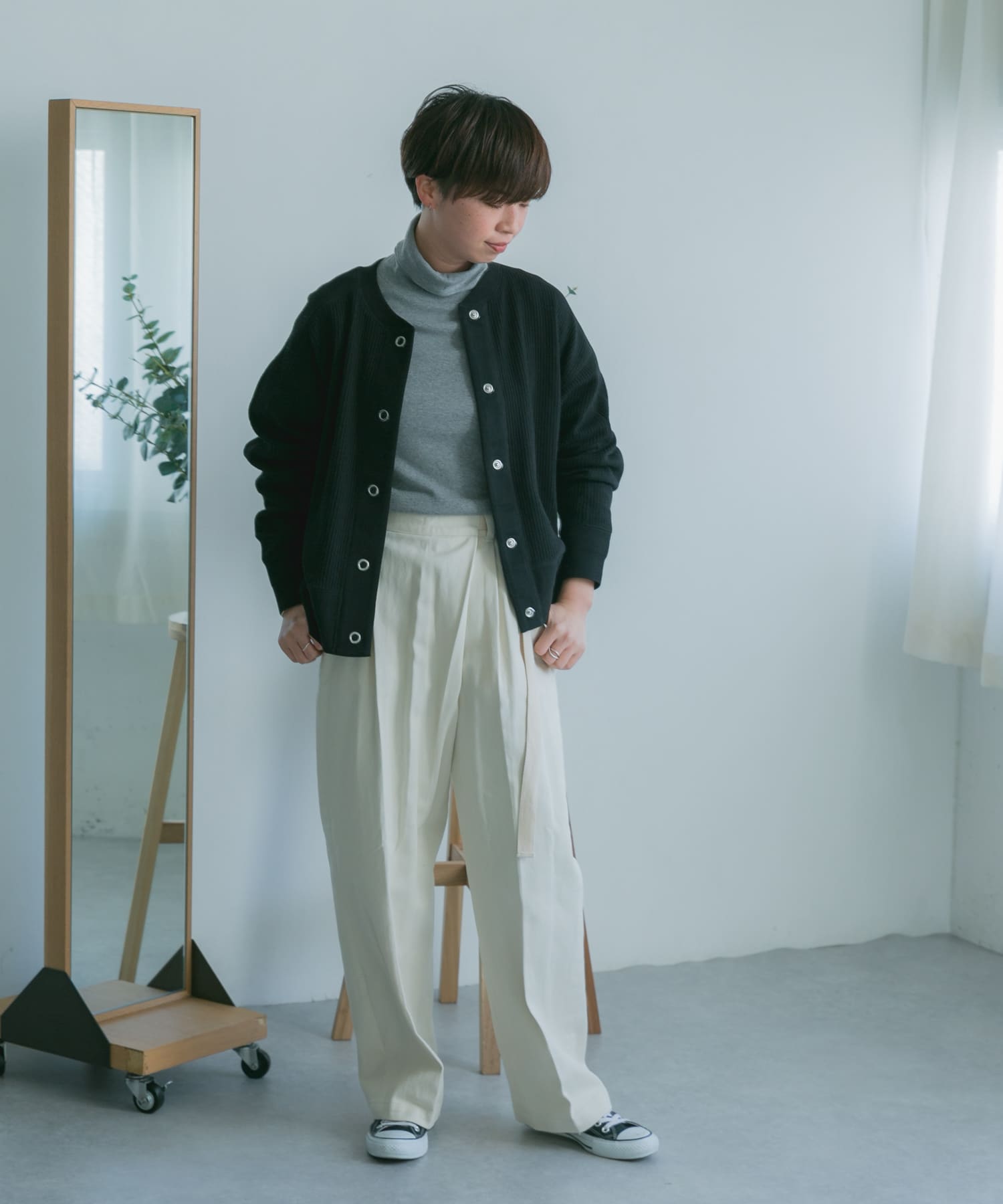 FORKSPOON ラップチノパンツ