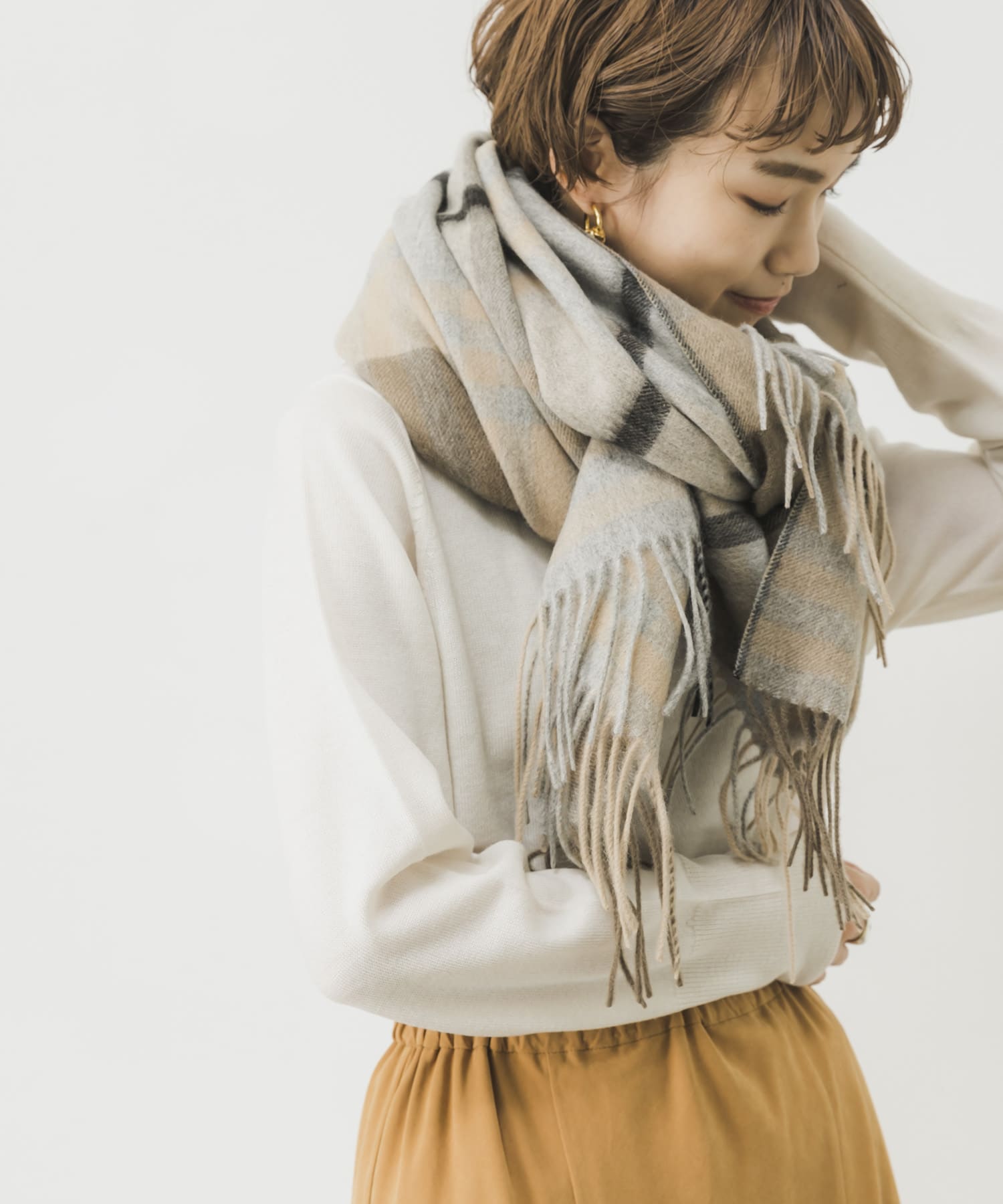 別注』TWEED MILL×URBAN RESEARCH Lambswoolstole[70-190-UL27]｜URBAN 