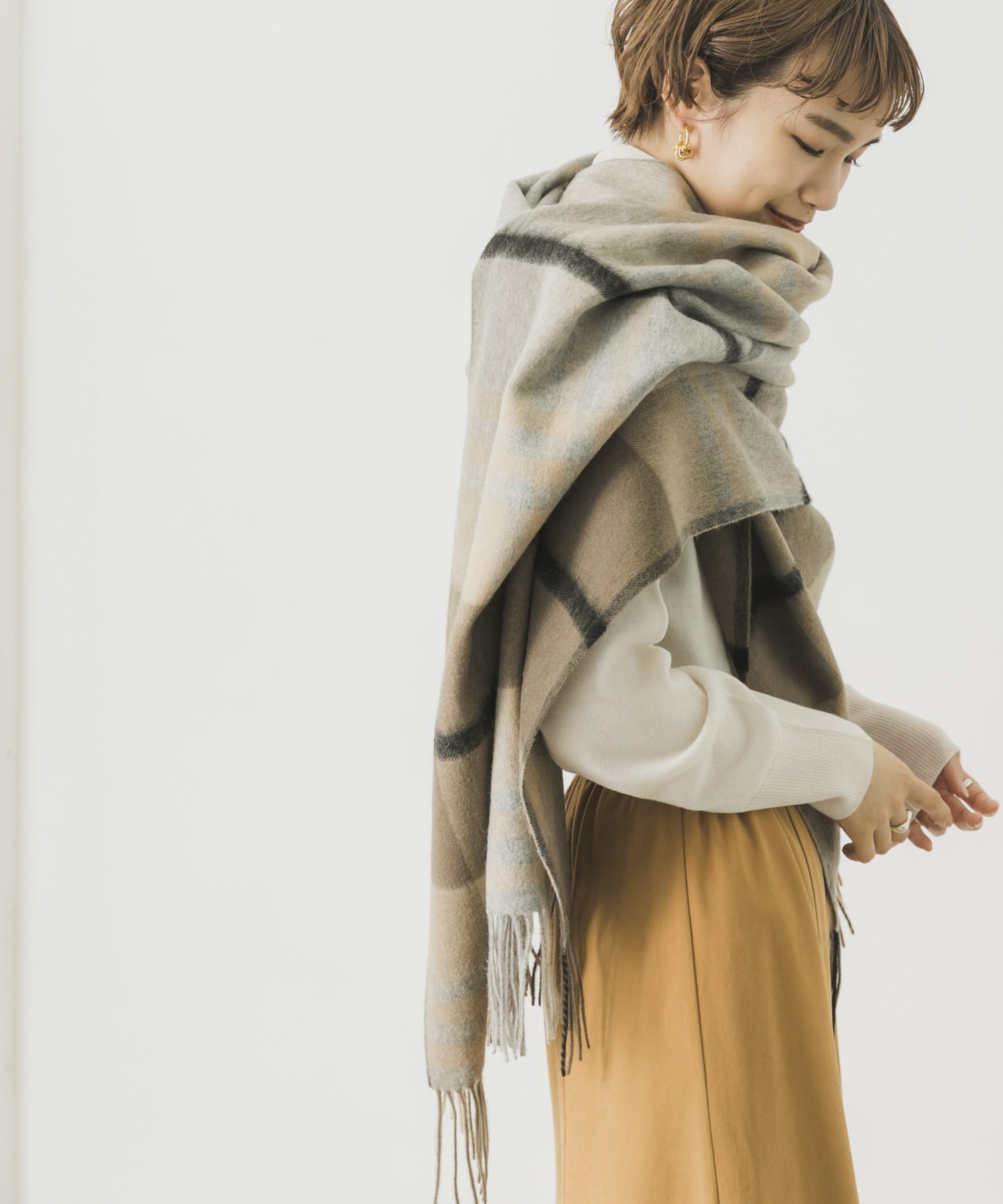 別注』TWEED MILL×URBAN RESEARCH Lambswoolstole[70-190-UL27]｜URBAN 
