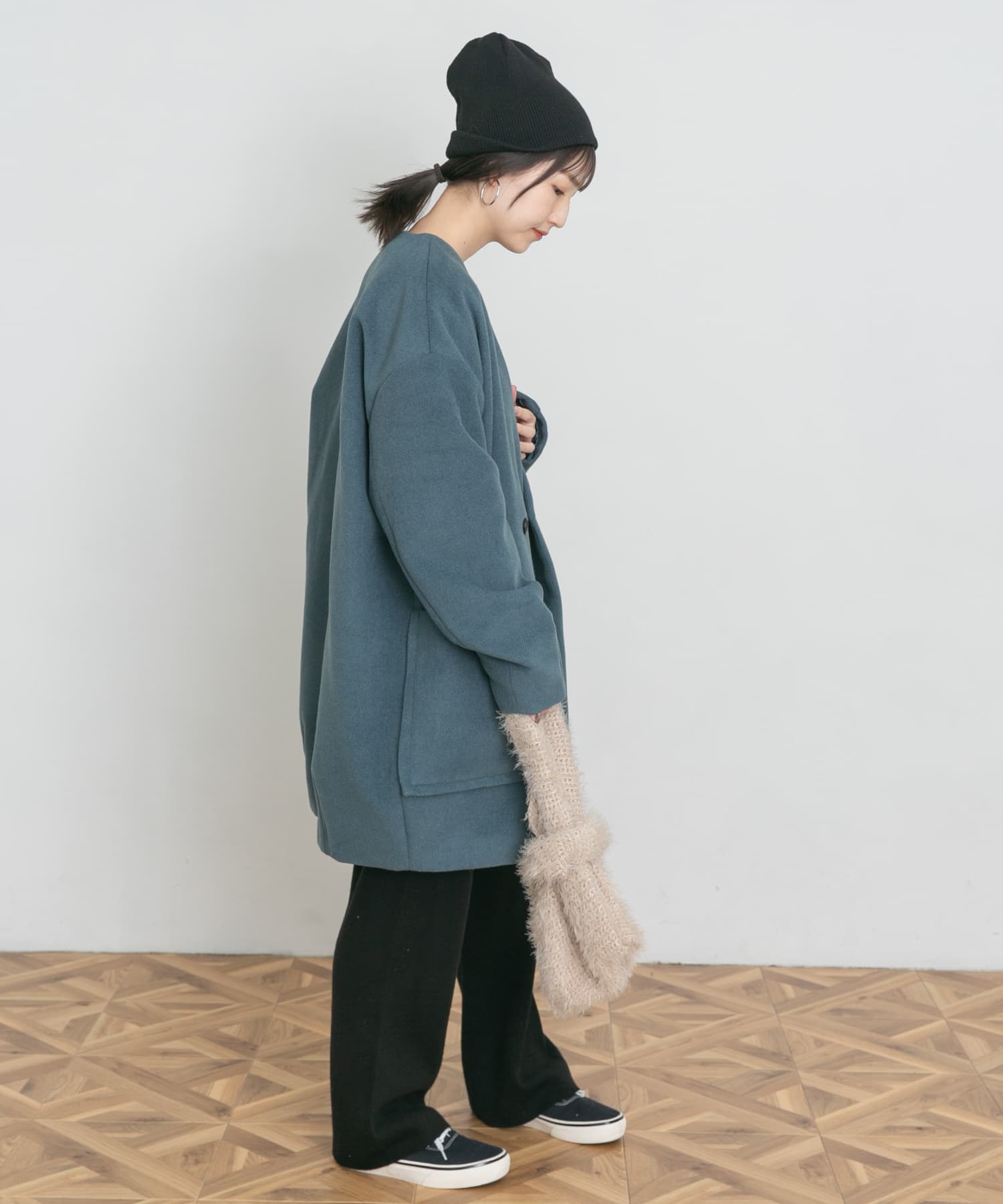 URBAN RESEARCH（アーバンリサーチ）の「Vネックロングコート（）」 - WEAR
