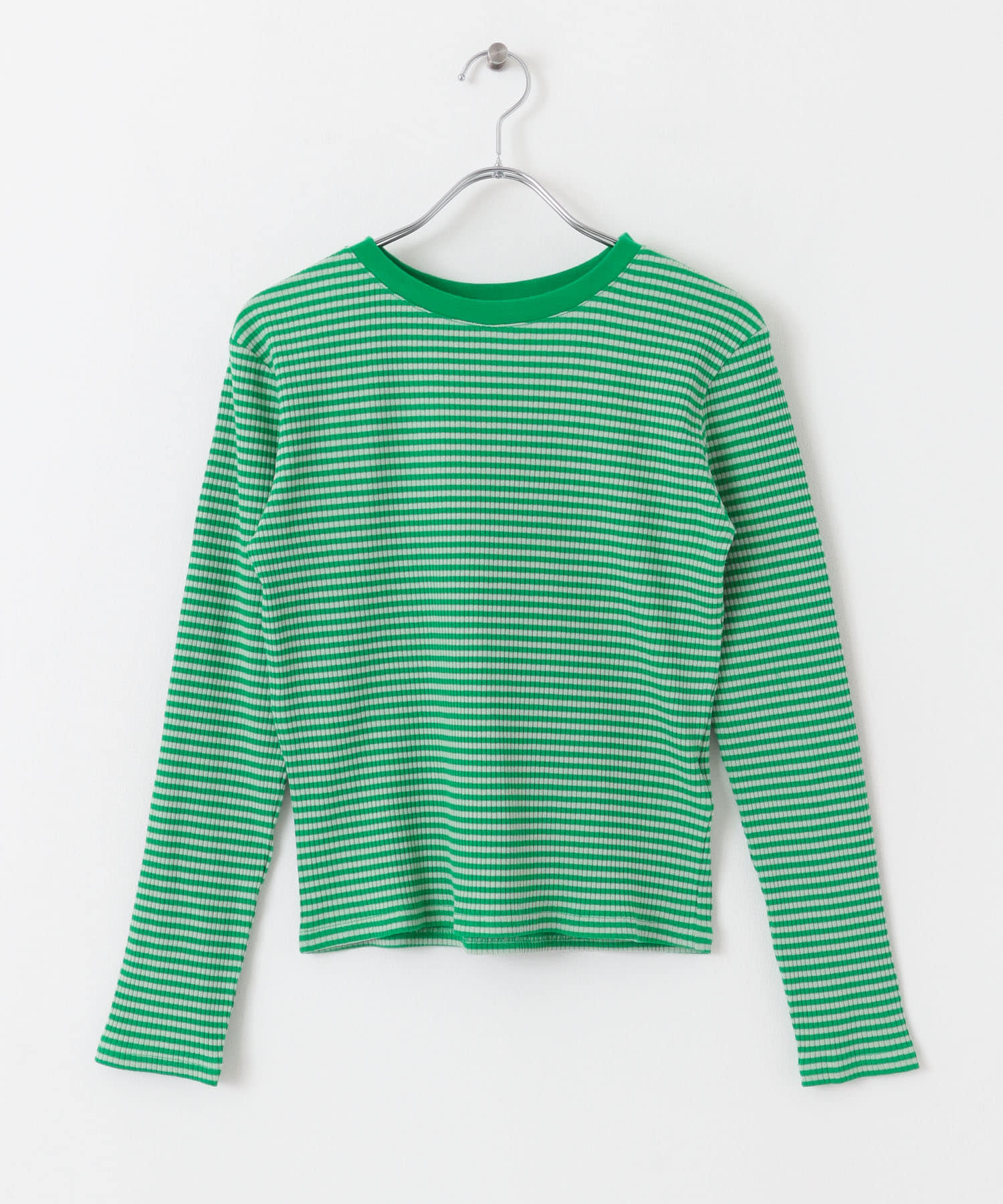 クルーネックリンガーボーダーTシャツ[AA34-21A009]｜URBAN RESEARCH