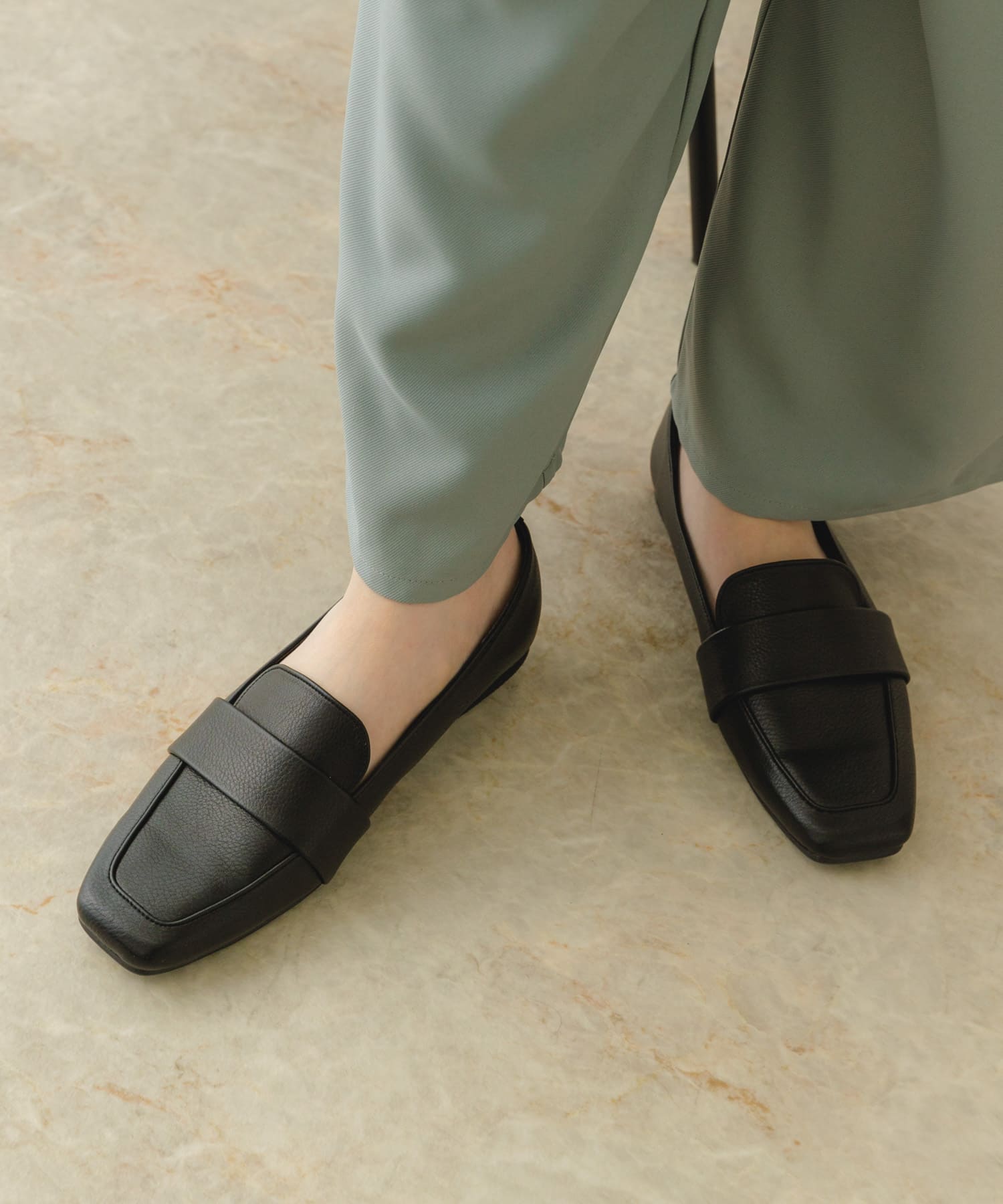 MADE IN JAPAN』スクエアソフトローファー[XX34-2HU0205]｜URBAN