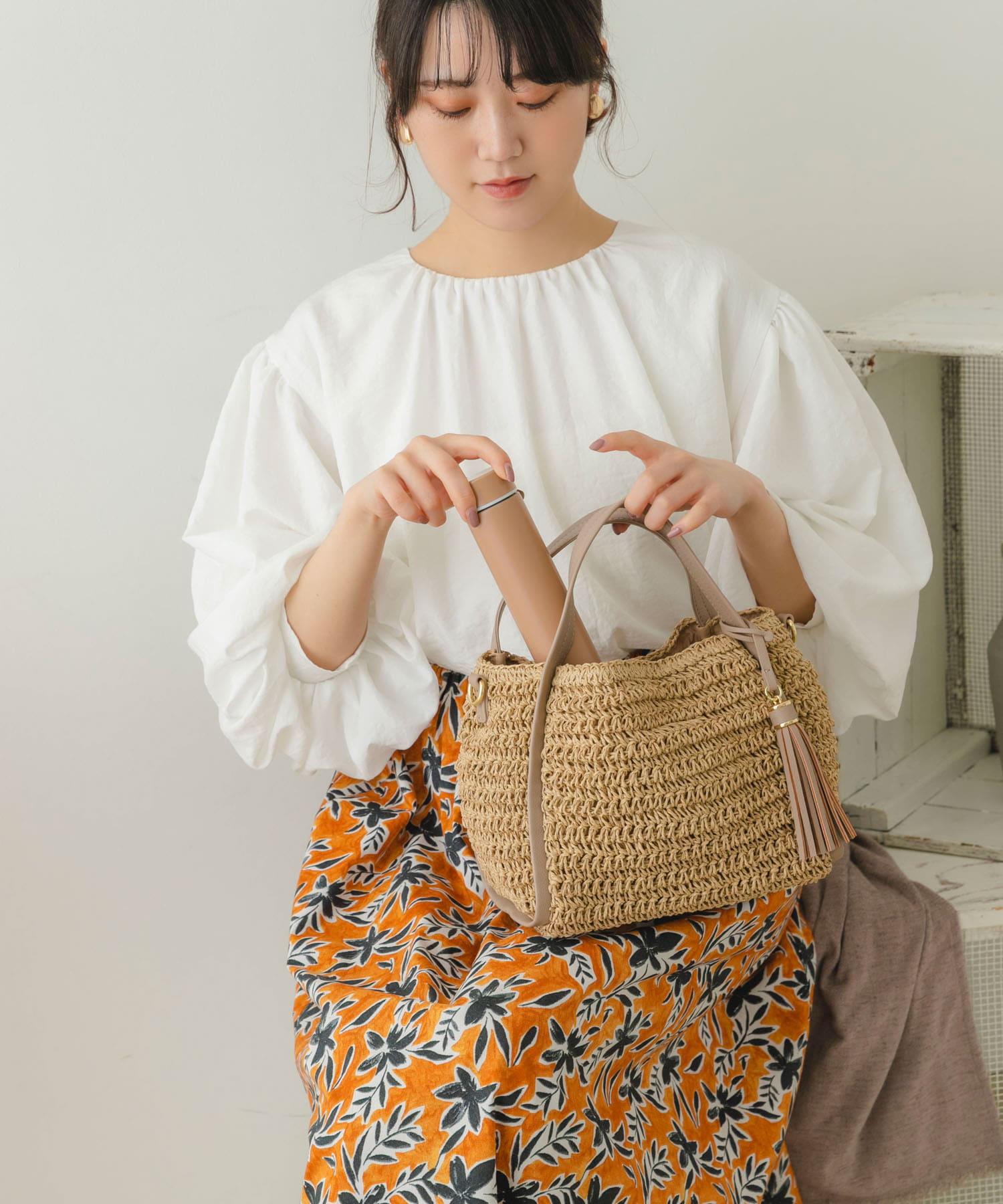 タッセル付きペーパーミニバッグ[XX35-2AW3102]｜URBAN RESEARCH公式