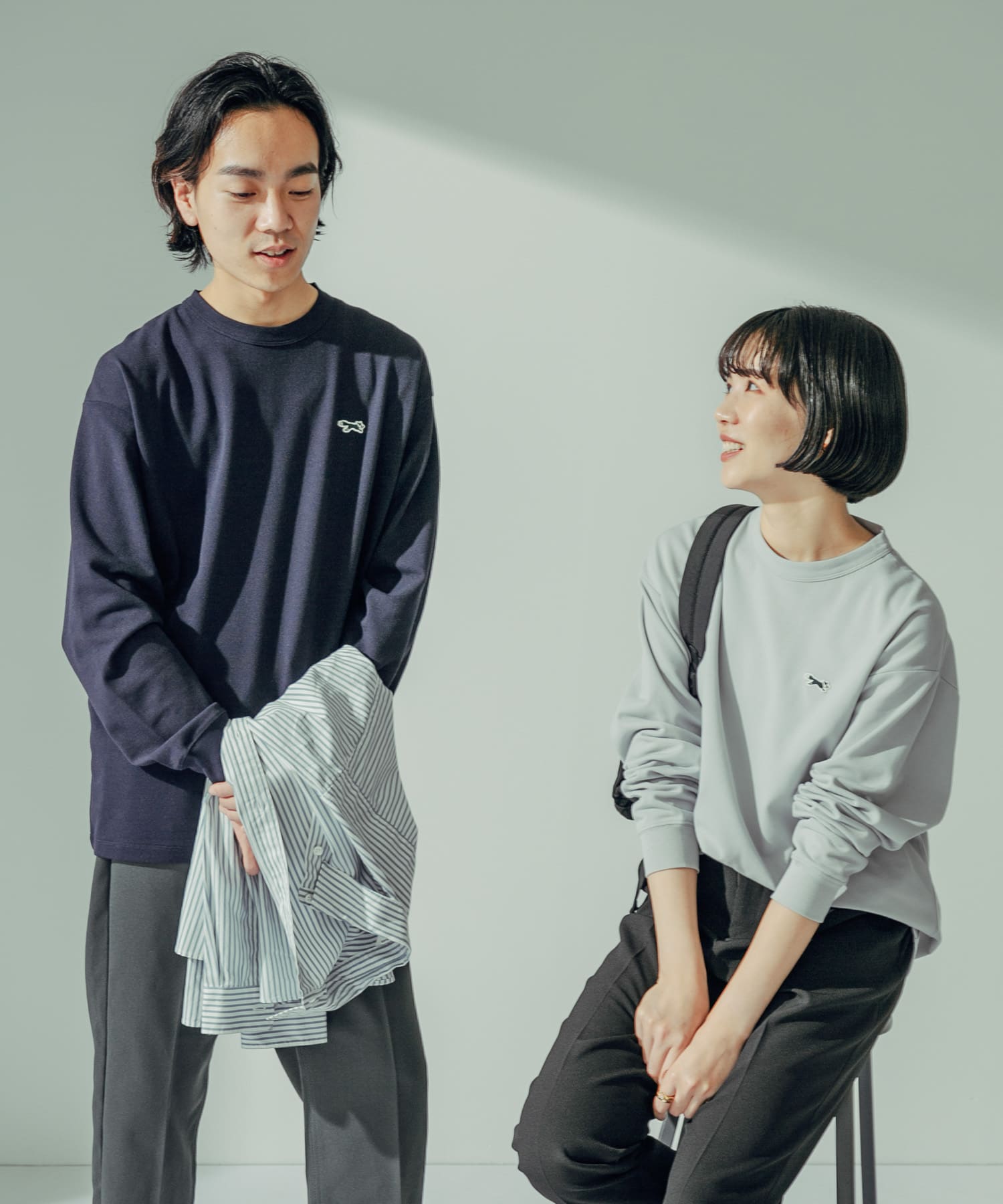 【新品】PENNEYS×DOORS　THEFOX鹿の子ロングスリーブTEE