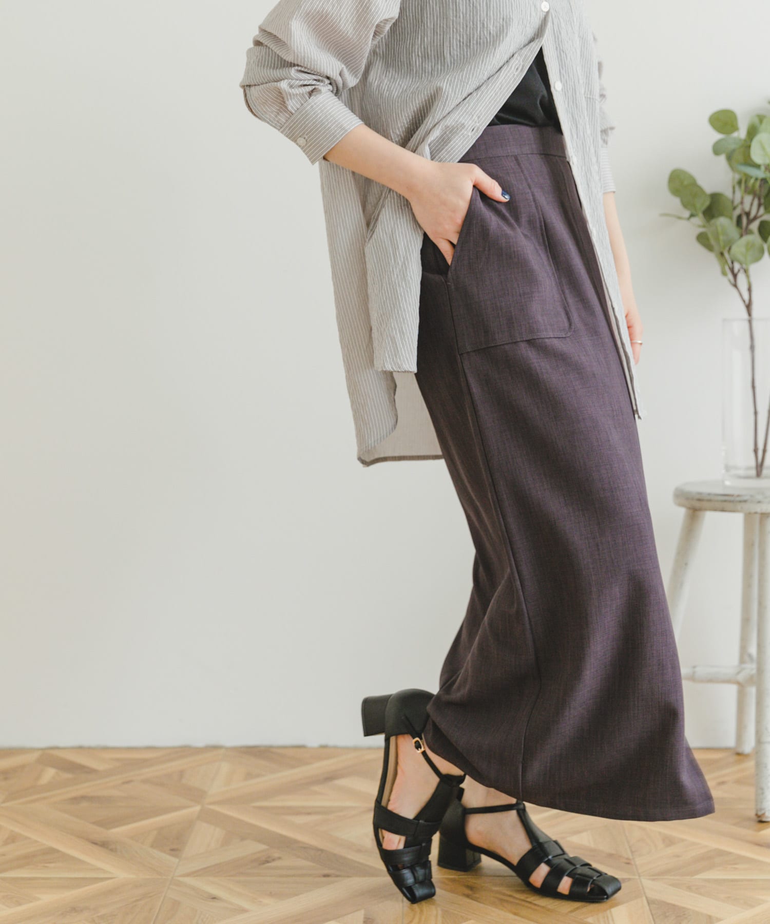 リネンライクタイトスカート[IT35-25A002]｜URBAN RESEARCH公式 