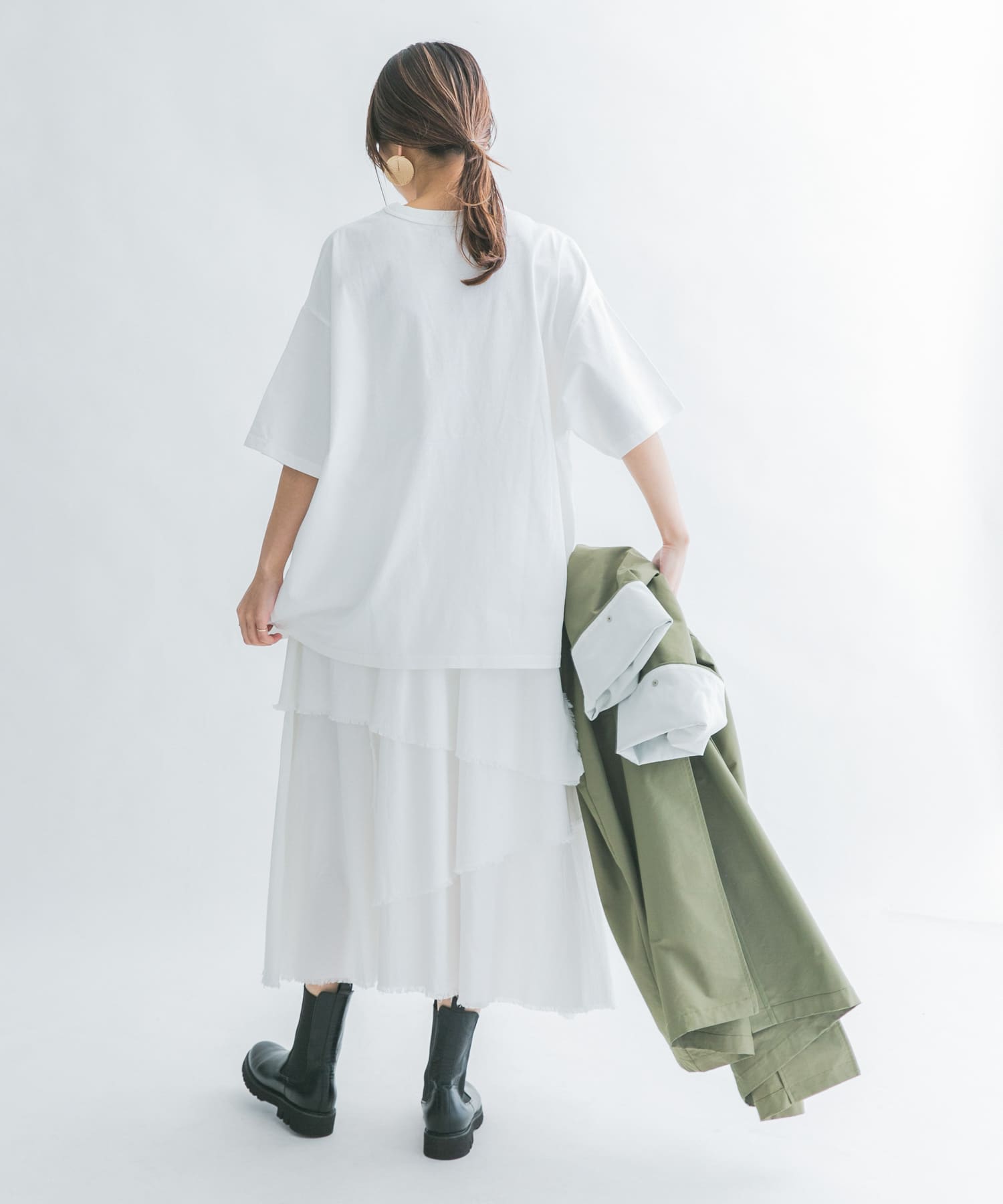 カットオフイレヘムスカート[KB34-25L030]｜URBAN RESEARCH公式