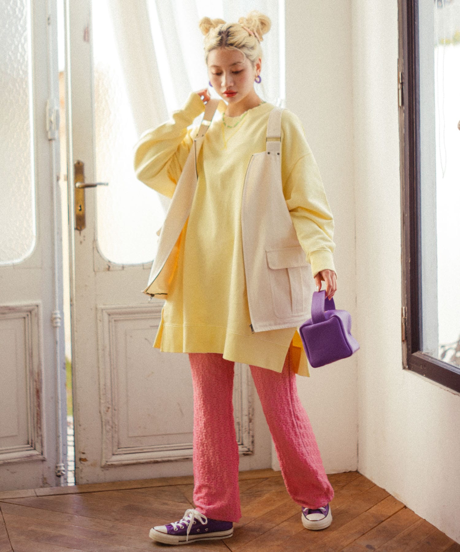 AyakawasakiコラボフラワーフレアPANTS[LA34-24R001]｜URBAN RESEARCH 