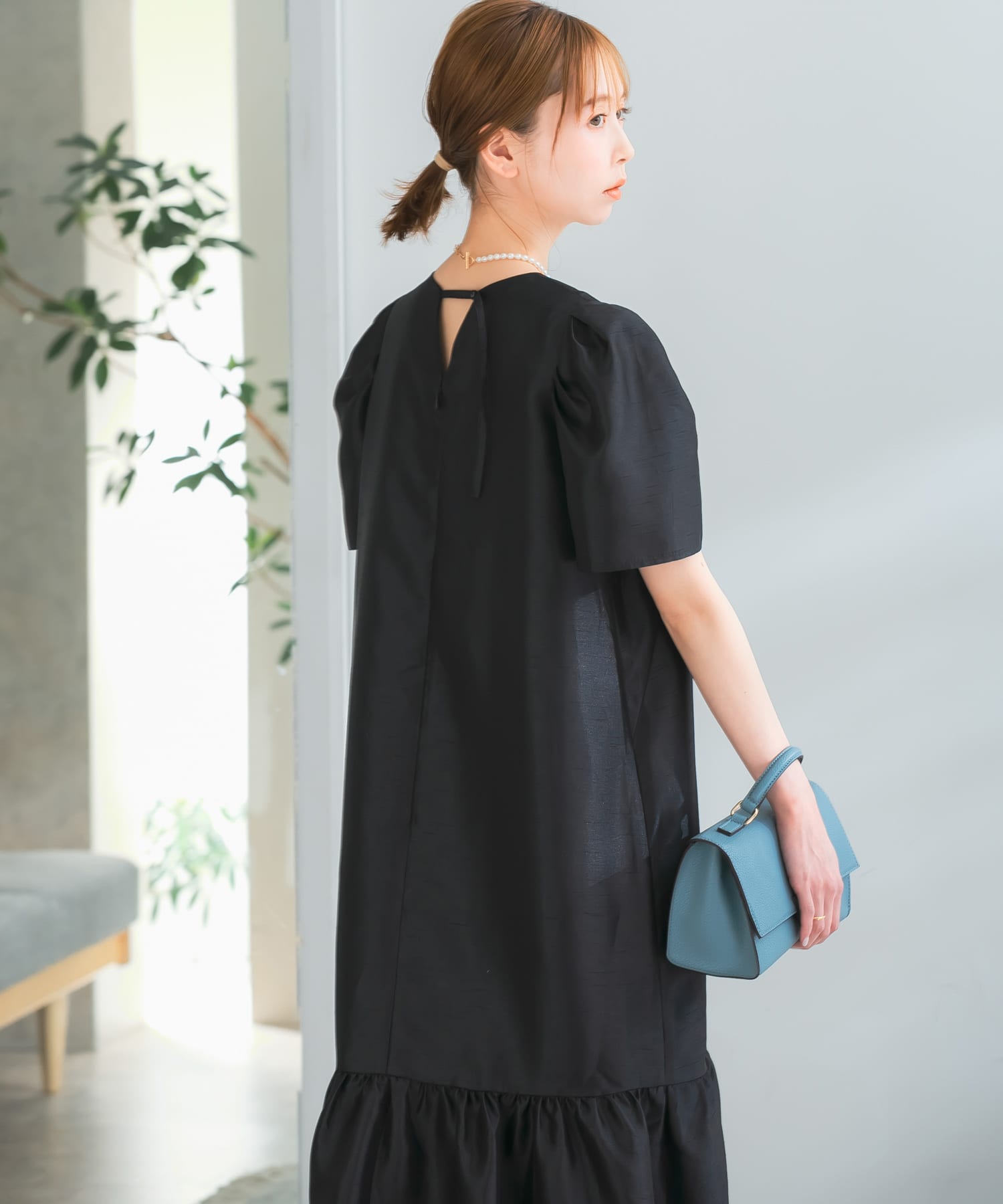 ペプラムヘムシャンタンドレス[RA35-28C507]｜URBAN RESEARCH公式