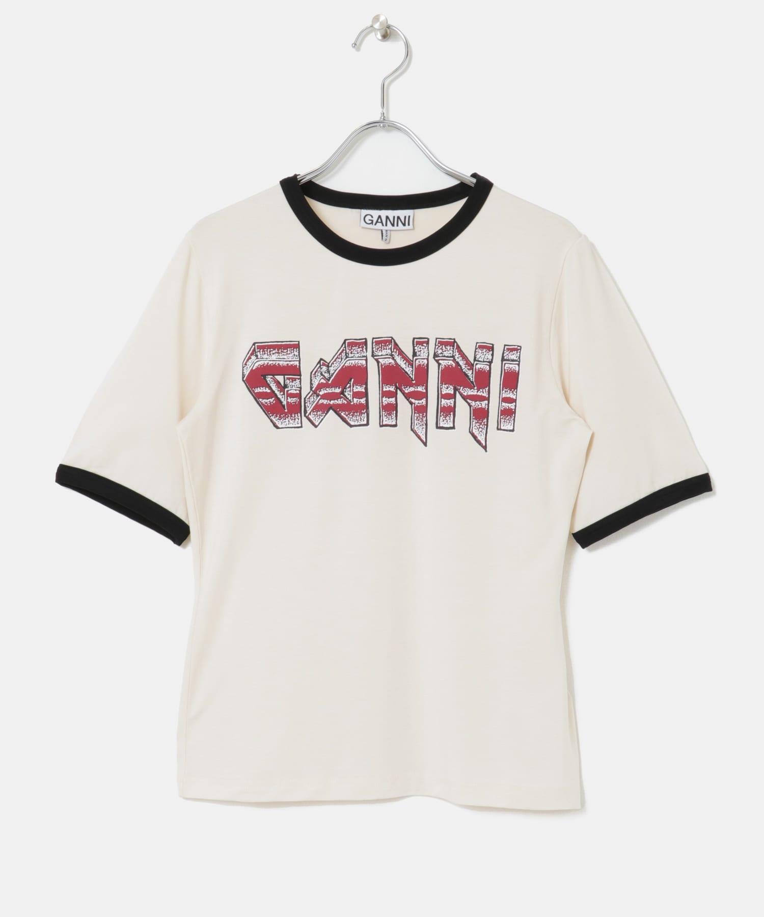 GANNI Light Stretch Jersey-T-shirts[T3433-UL35]｜URBAN RESEARCH