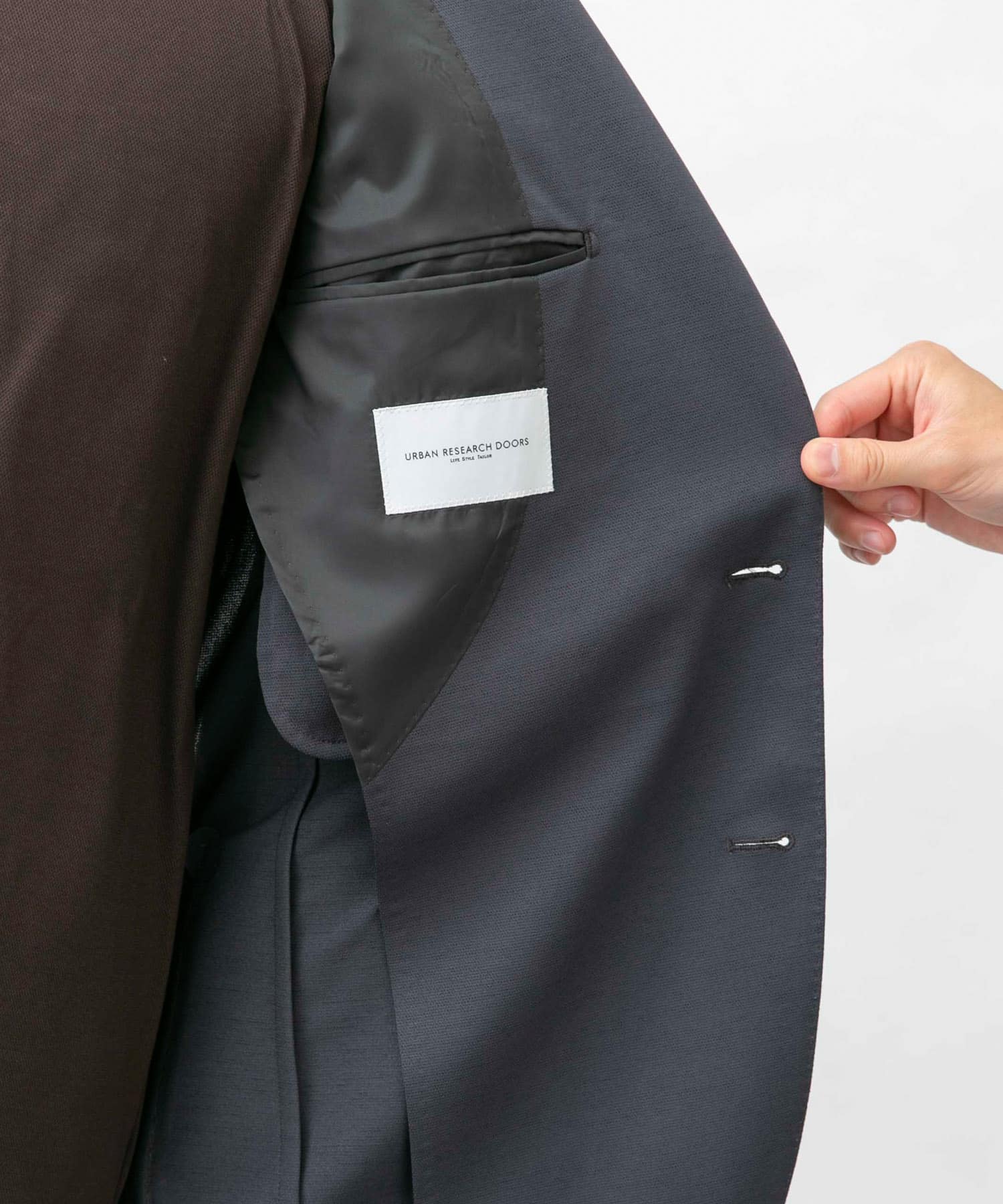 速乾』『イージーケア』LIFE STYLE TAILOR カノコジャージジャケット2
