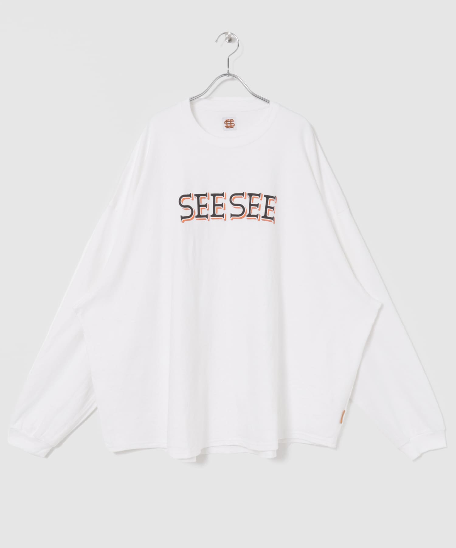 別注』SEESEE×URBS SUPER BIG ROUND LONG-SLEEVE TEE[L1-BSM35]｜URBAN