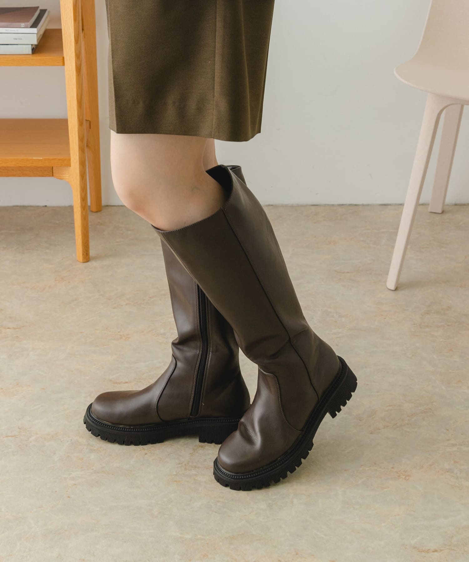 4.5cmタンクソールロングブーツ[XX37-2HS4401]｜URBAN RESEARCH公式