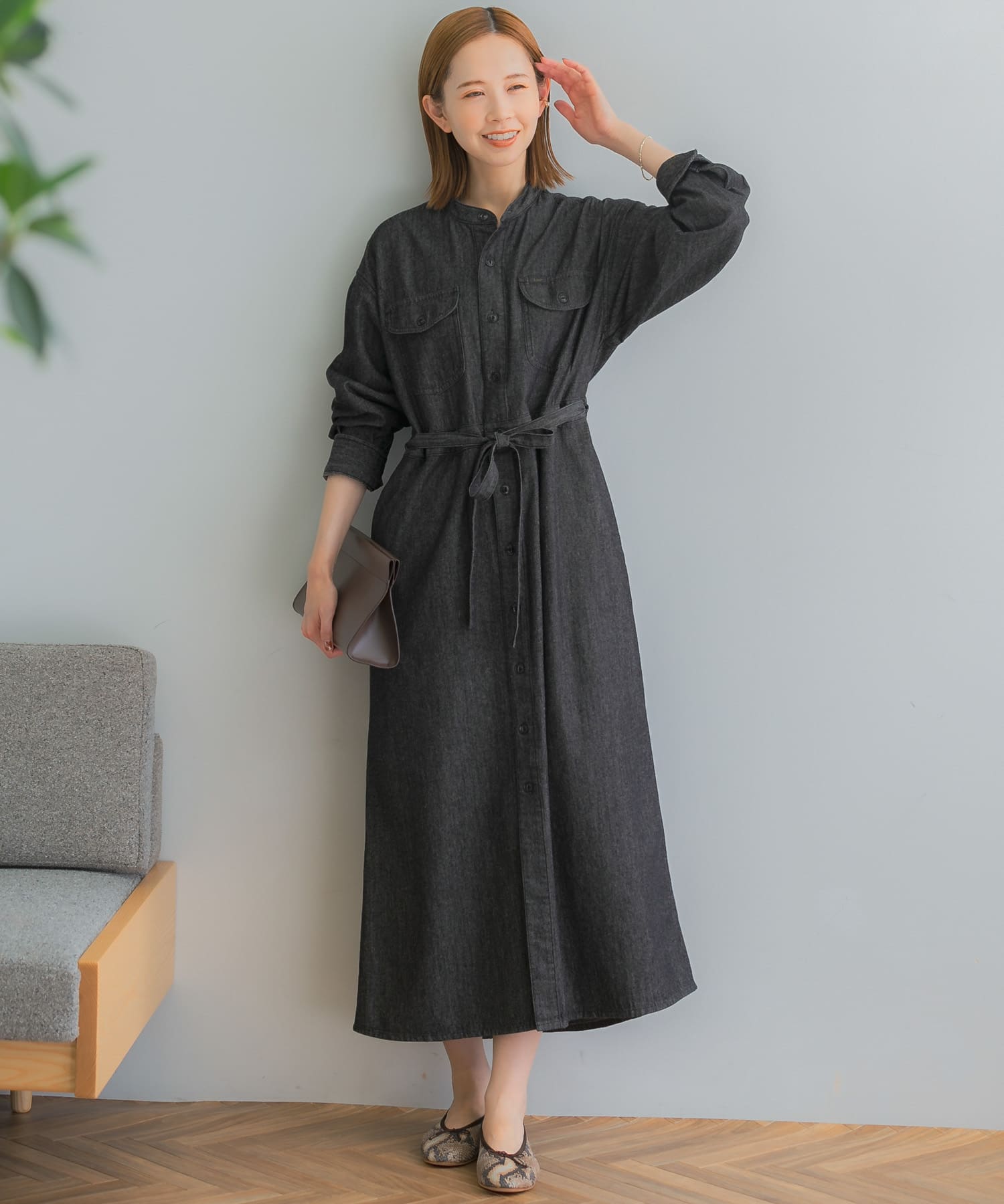 別注』Lee×ROSSO BELTED DENIM DRESS[LB9393-RL37]｜URBAN RESEARCH