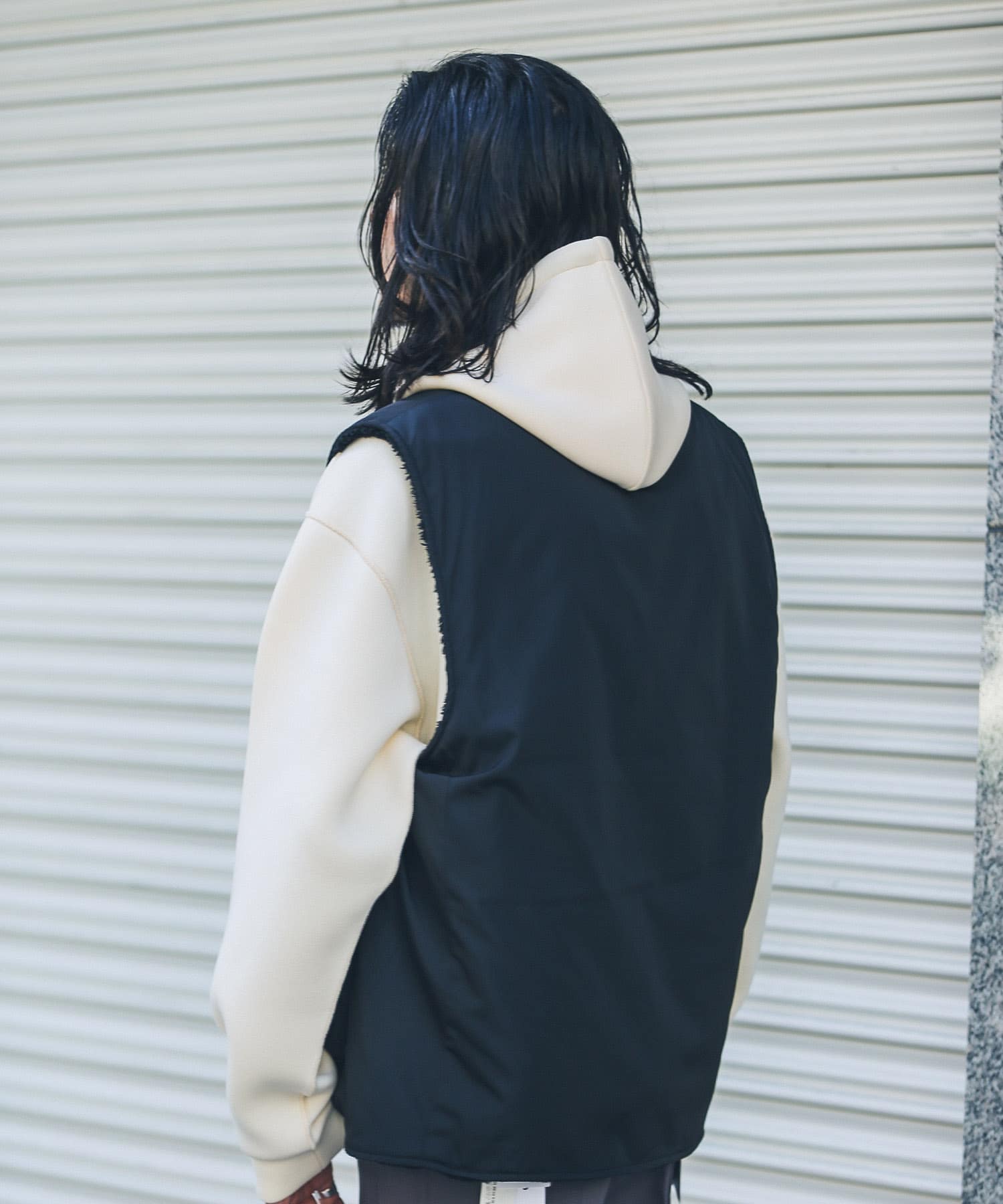 【KHAKI】『別注』ARMY TWILL*Sonny Label Reversible Vest