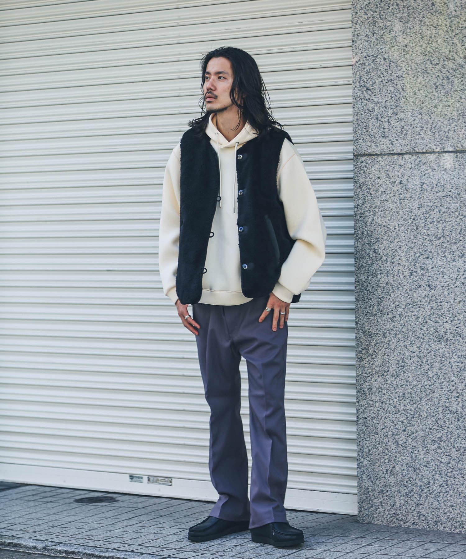 【KHAKI】『別注』ARMY TWILL*Sonny Label Reversible Vest