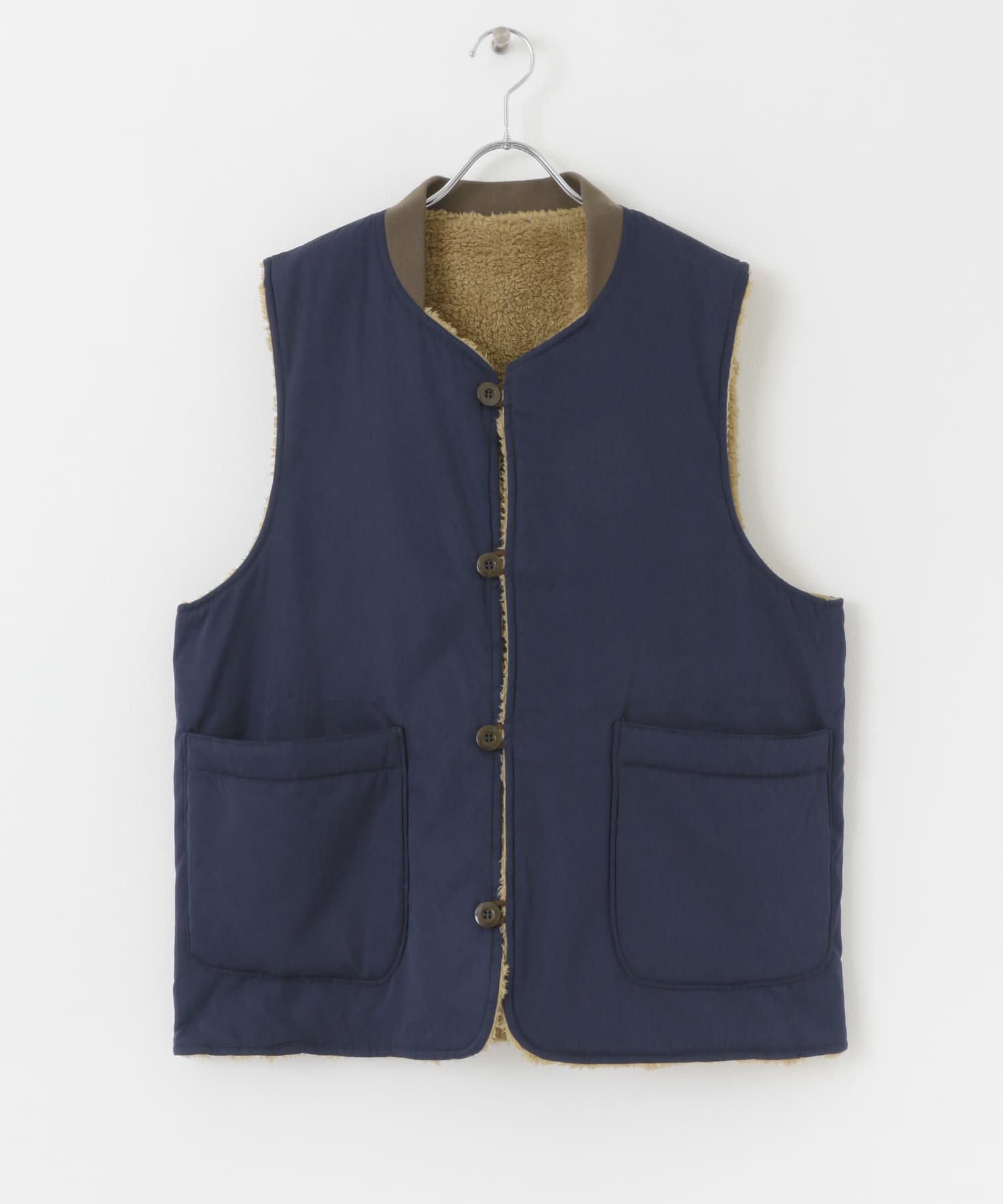 【KHAKI】『別注』ARMY TWILL*Sonny Label Reversible Vest