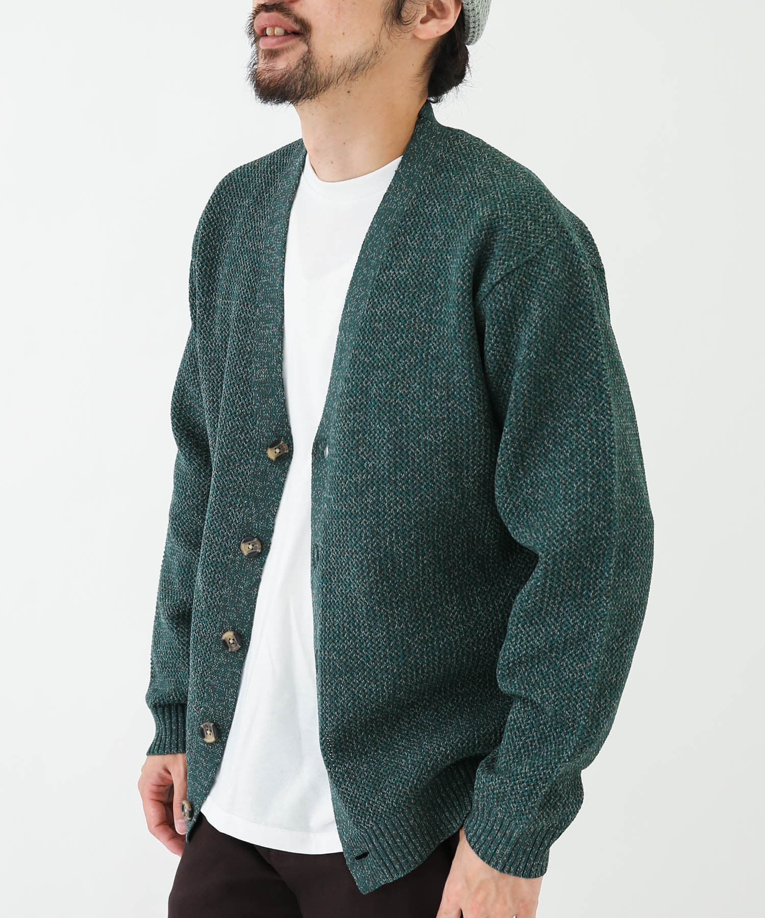 軽量カーディガン×ロングスリーブTシャツセット[LA36-12S001]｜URBAN