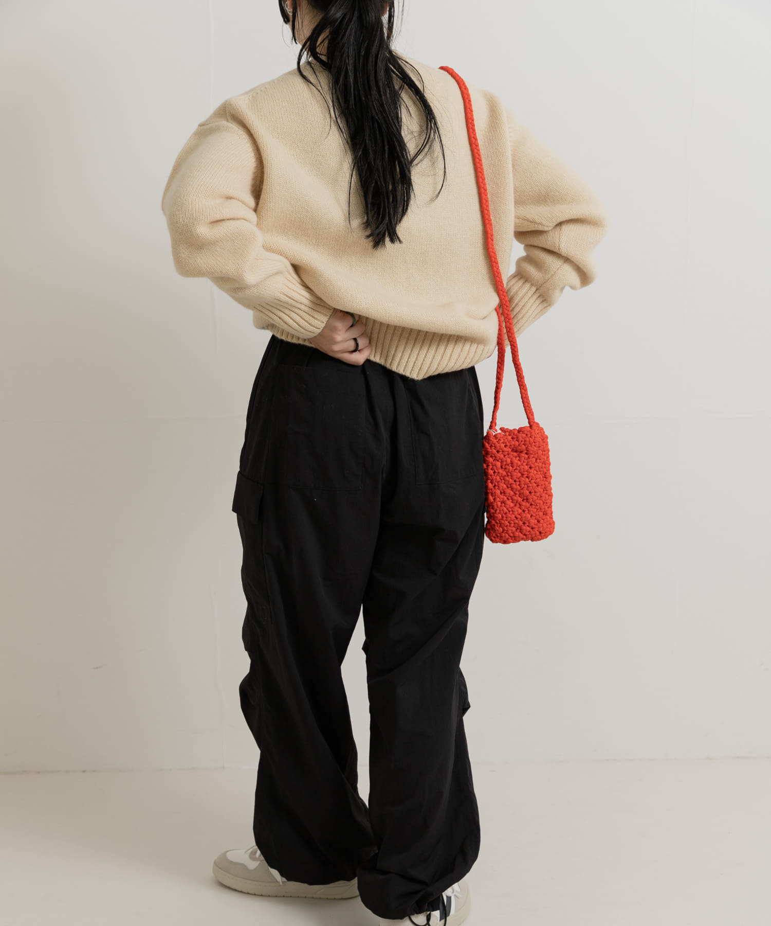別注』MIDIUMISOLID×TGM RE-Nylon parachute pants[MD6093-T37]｜URBAN