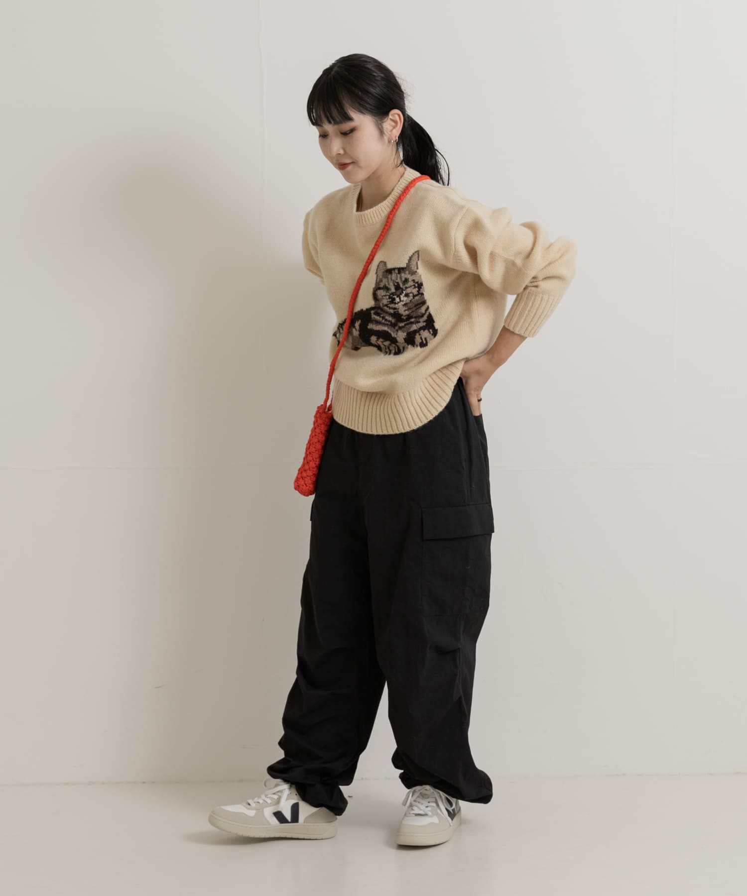 別注』MIDIUMISOLID×TGM RE-Nylon parachute pants[MD6093-T37]｜URBAN