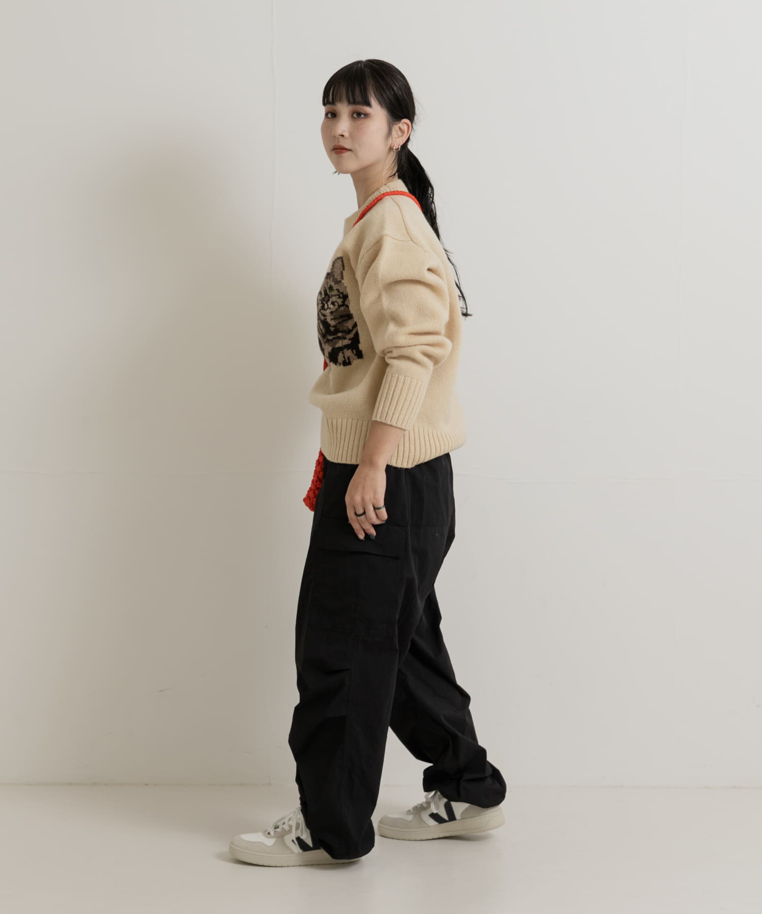 別注』MIDIUMISOLID×TGM RE-Nylon parachute pants[MD6093-T37]｜URBAN