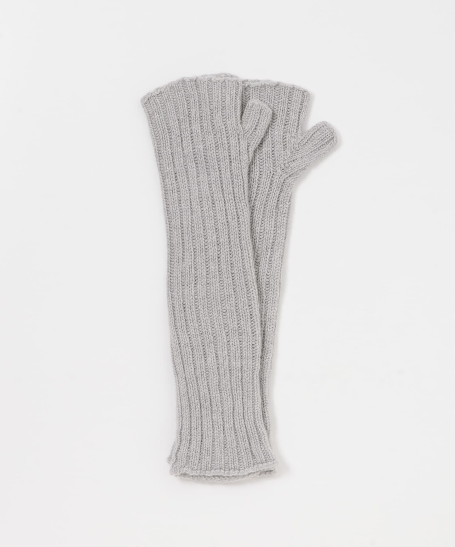 William Brunton Hand Knits リブ編みアームウォーマー[299-SL37