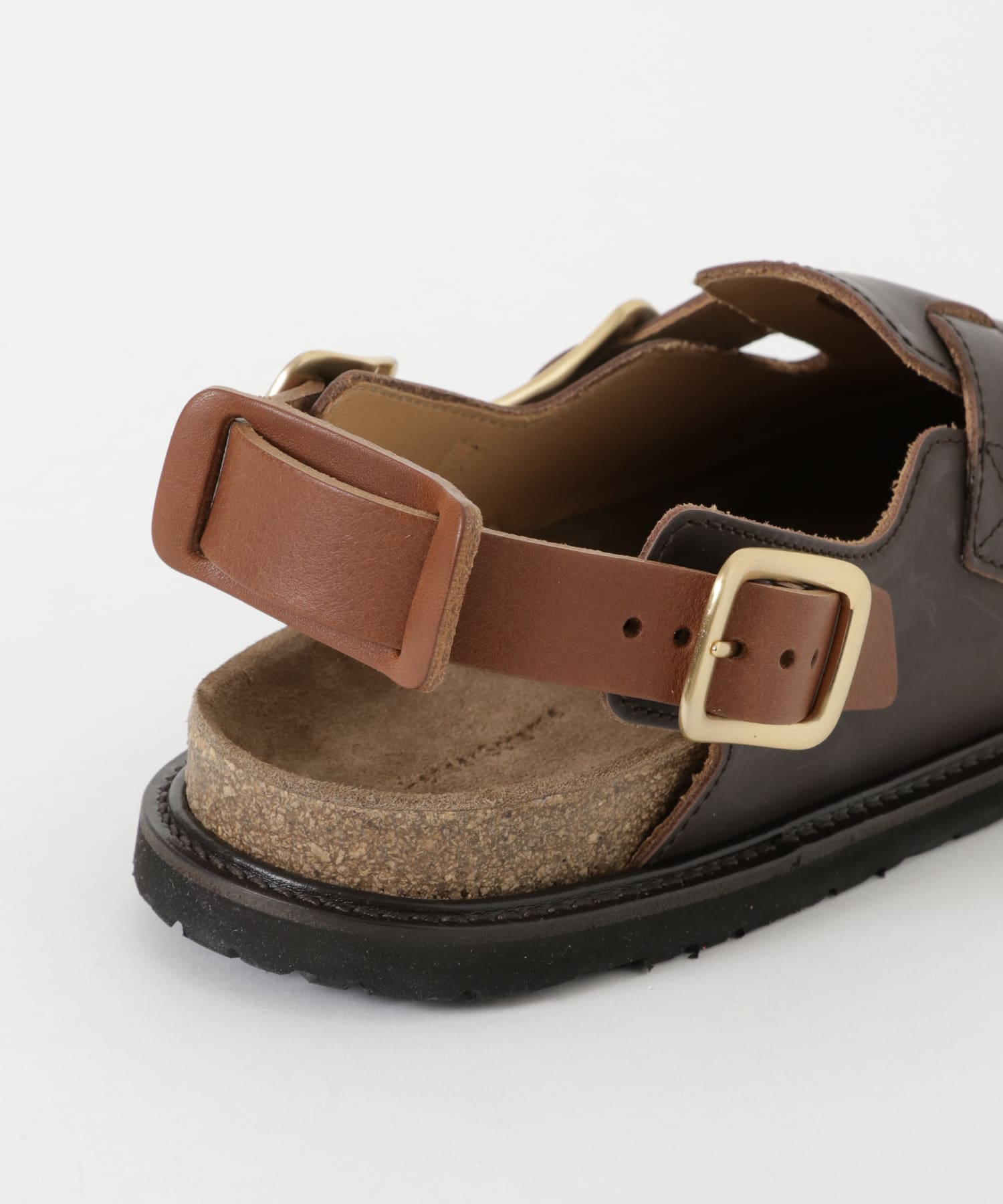 HYEON ted stole / camel クロスデザイン チェーン付き 小物
