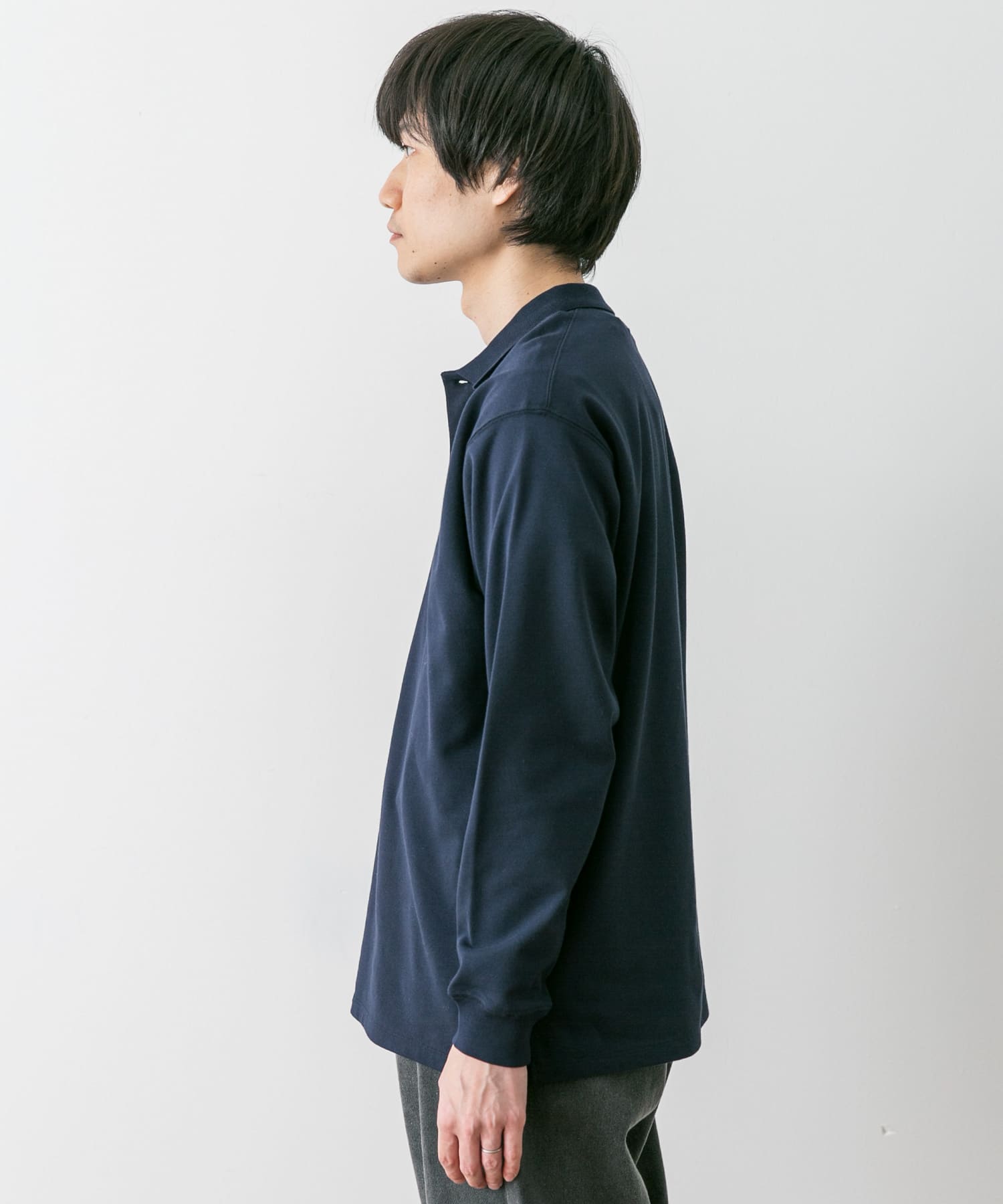 別注』PENNEYS×DOORS THE FOX 鹿の子ロングスリーブ ポロ[DR44
