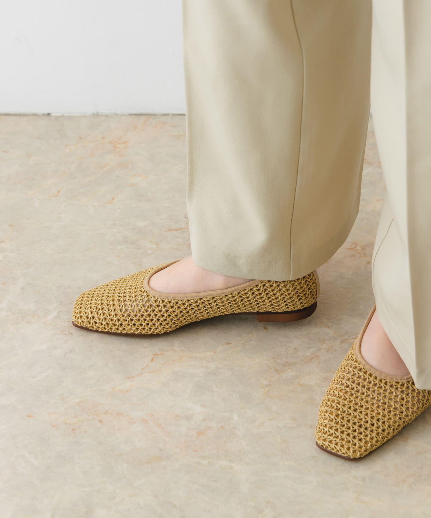 MADE IN JAPAN』メッシュポインテッドパンプス[XX35-2HU2602