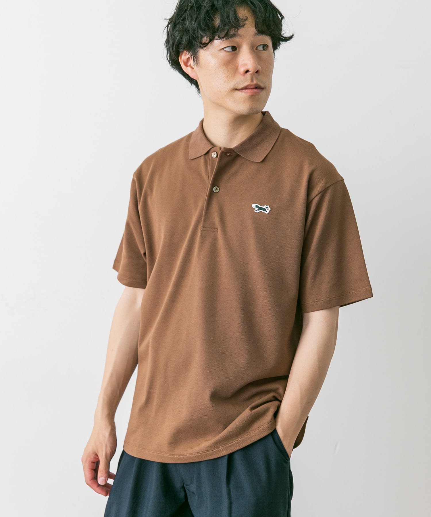 別注』PENNEYS×DOORS THE FOX 鹿の子 S/Sポロシャツ[DR45-11H519